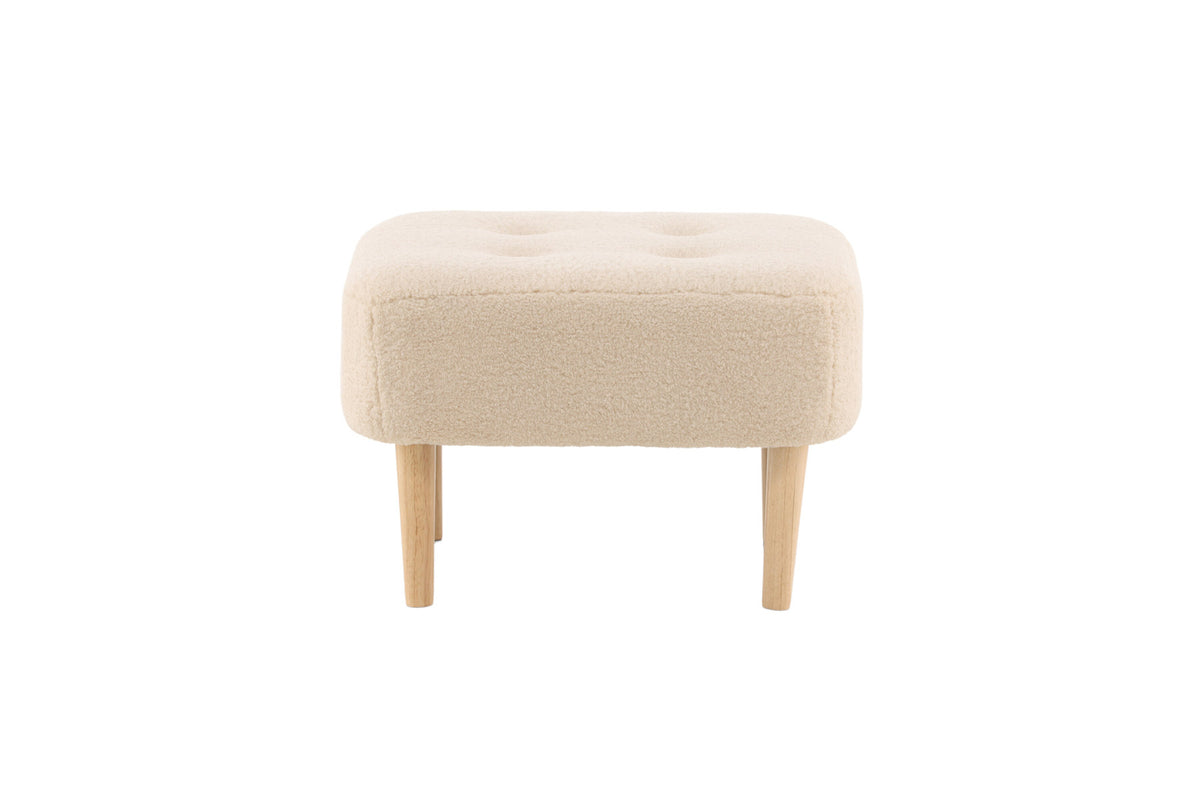 Salina Ottomane / Pouf in Weiss präsentiert im Onlineshop von KAQTU Design AG. Pouf ist von Venture Home