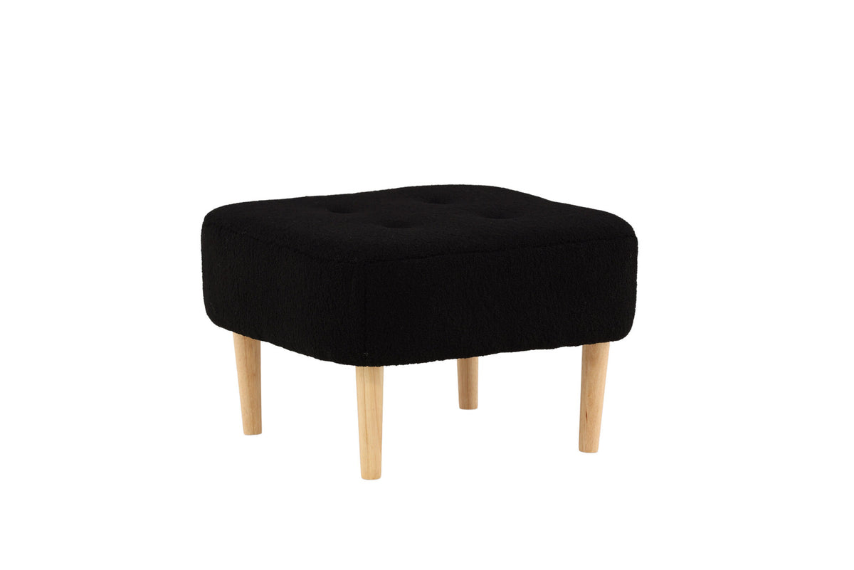 Salina Ottomane / Pouf in Schwarz präsentiert im Onlineshop von KAQTU Design AG. Pouf ist von Venture Home
