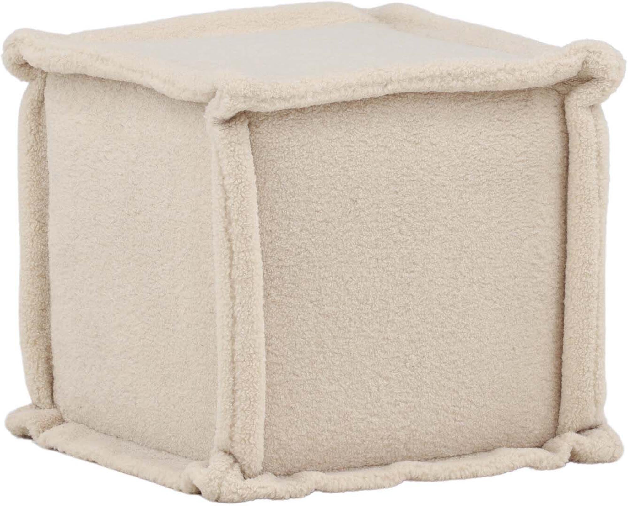 Castine Ottoman / Pouf in Weiss präsentiert im Onlineshop von KAQTU Design AG. Pouf ist von Venture Home