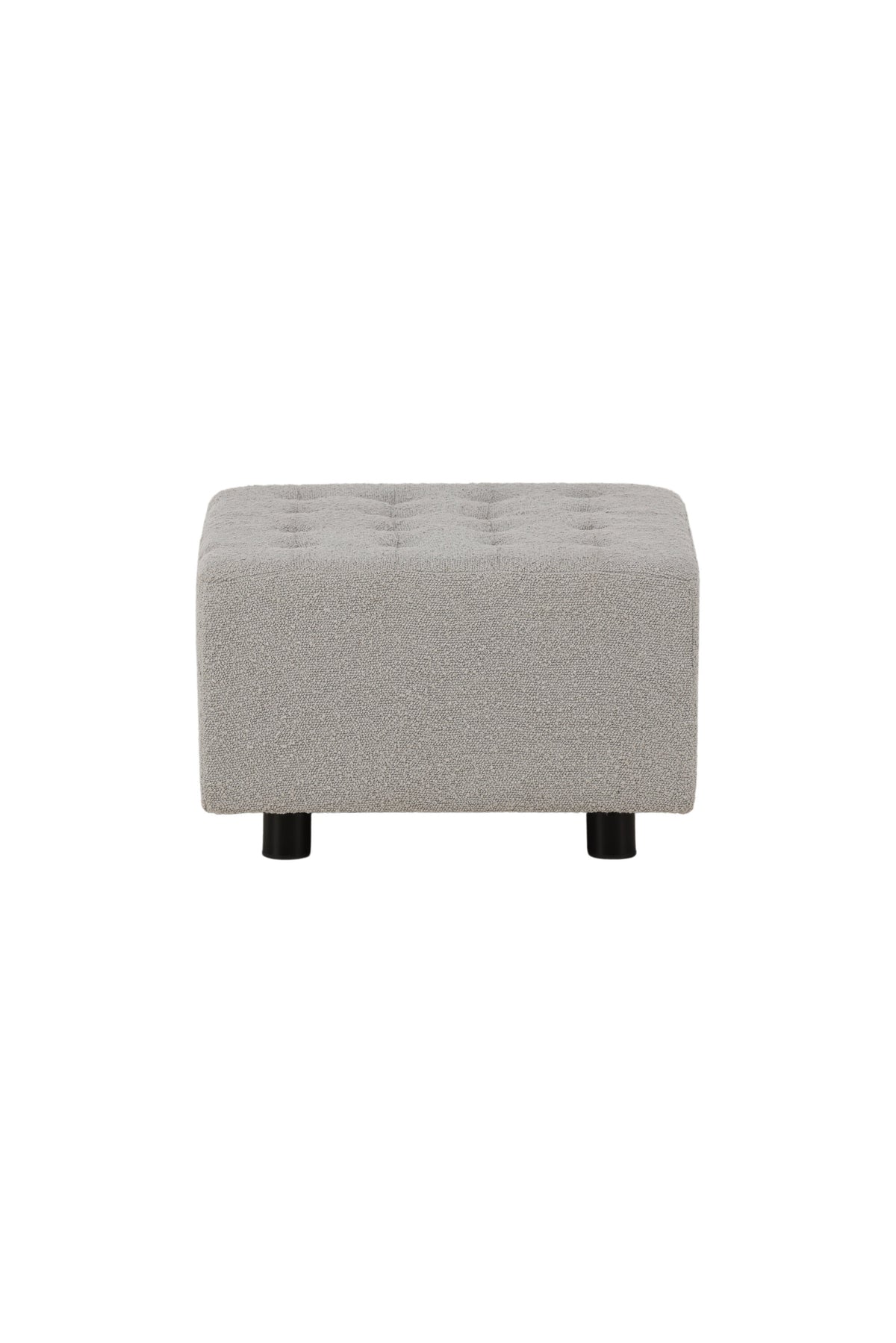 Bowie Ottoman / Pouf in Hellgrau präsentiert im Onlineshop von KAQTU Design AG. Pouf ist von Venture Home