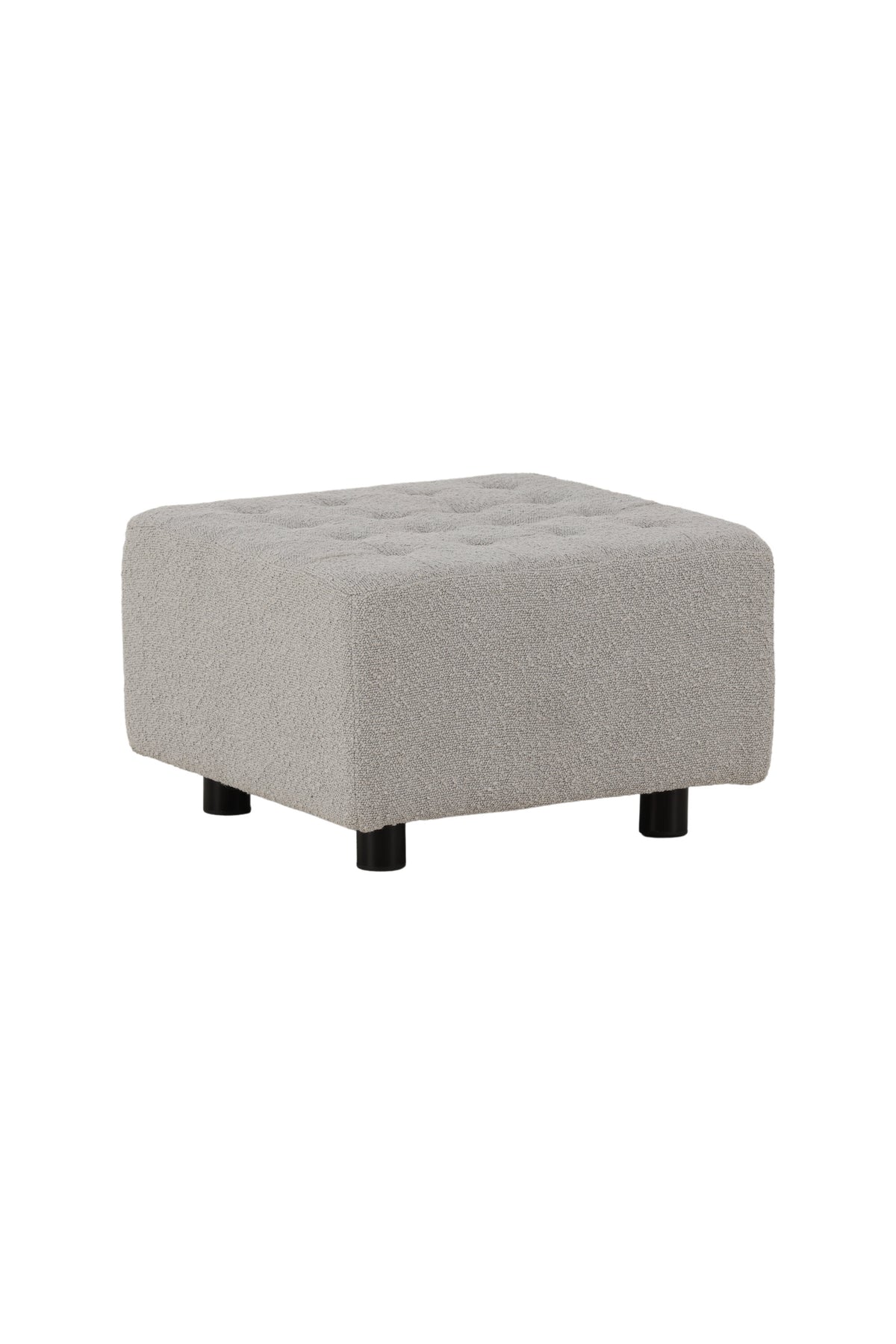 Bowie Ottoman / Pouf in Hellgrau präsentiert im Onlineshop von KAQTU Design AG. Pouf ist von Venture Home