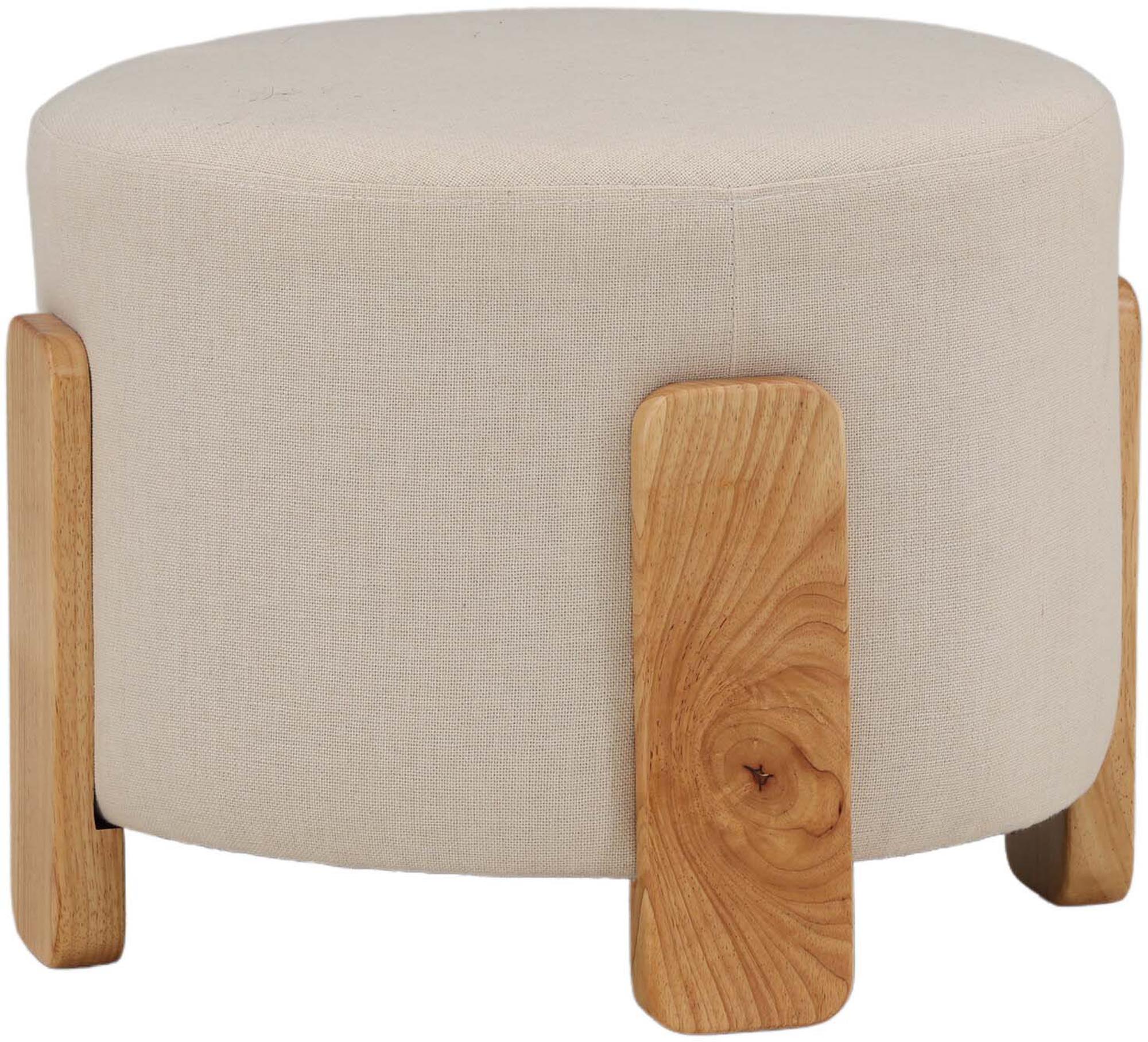 Eleganter Coffey Pouf von Venture Home für stilvolle Akzente.