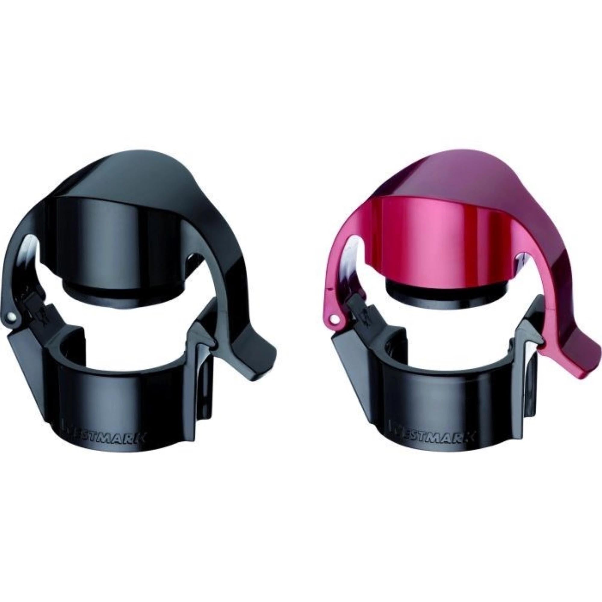 Weisser Sektflaschenverschluss von Westmark, Masse 4x6.5x6cm, perfekt zum Frischhalten von Sekt und anderen Getränken.