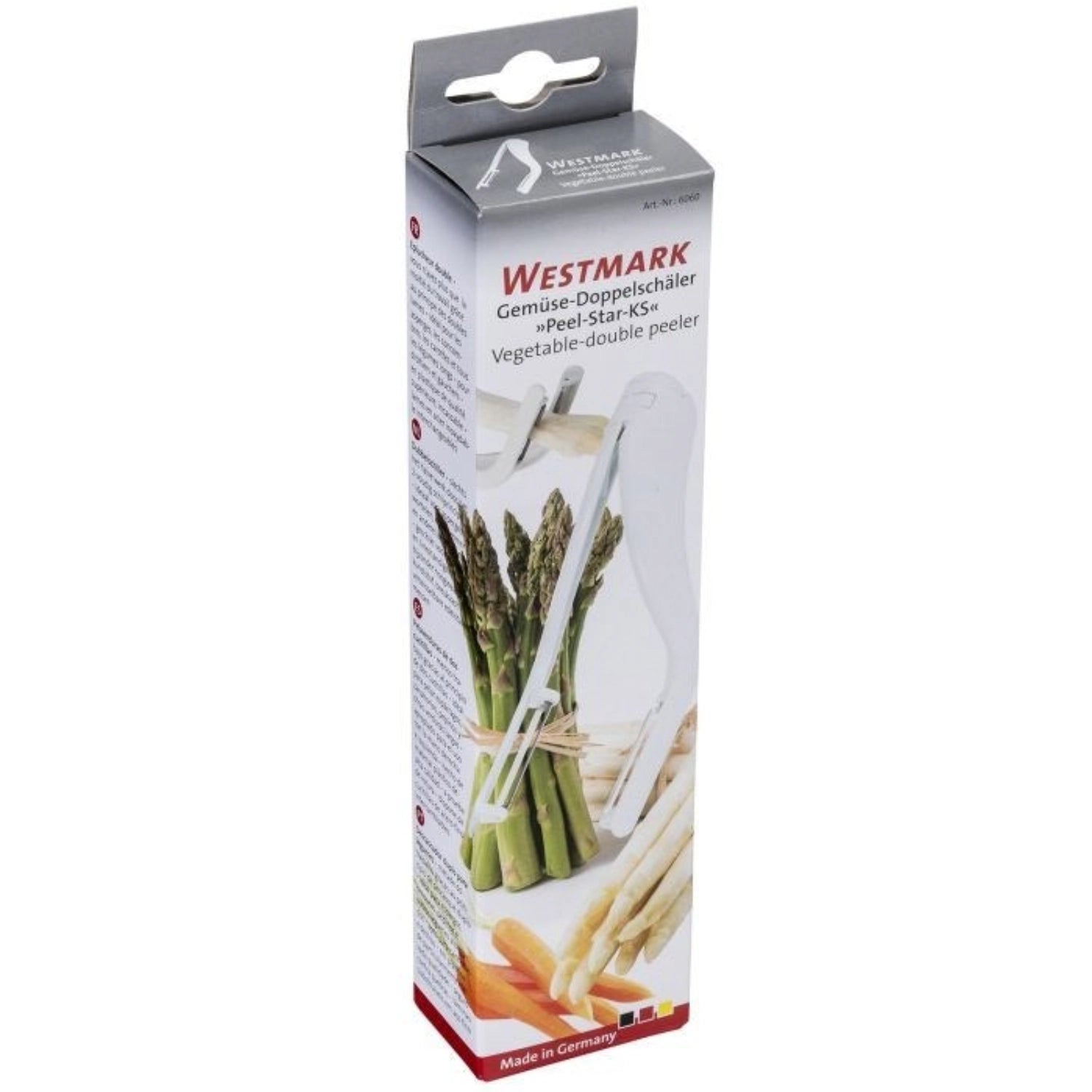 Star di pelapaggio vegetale e doppio pelapatrice KS, 19x6.5x4cm