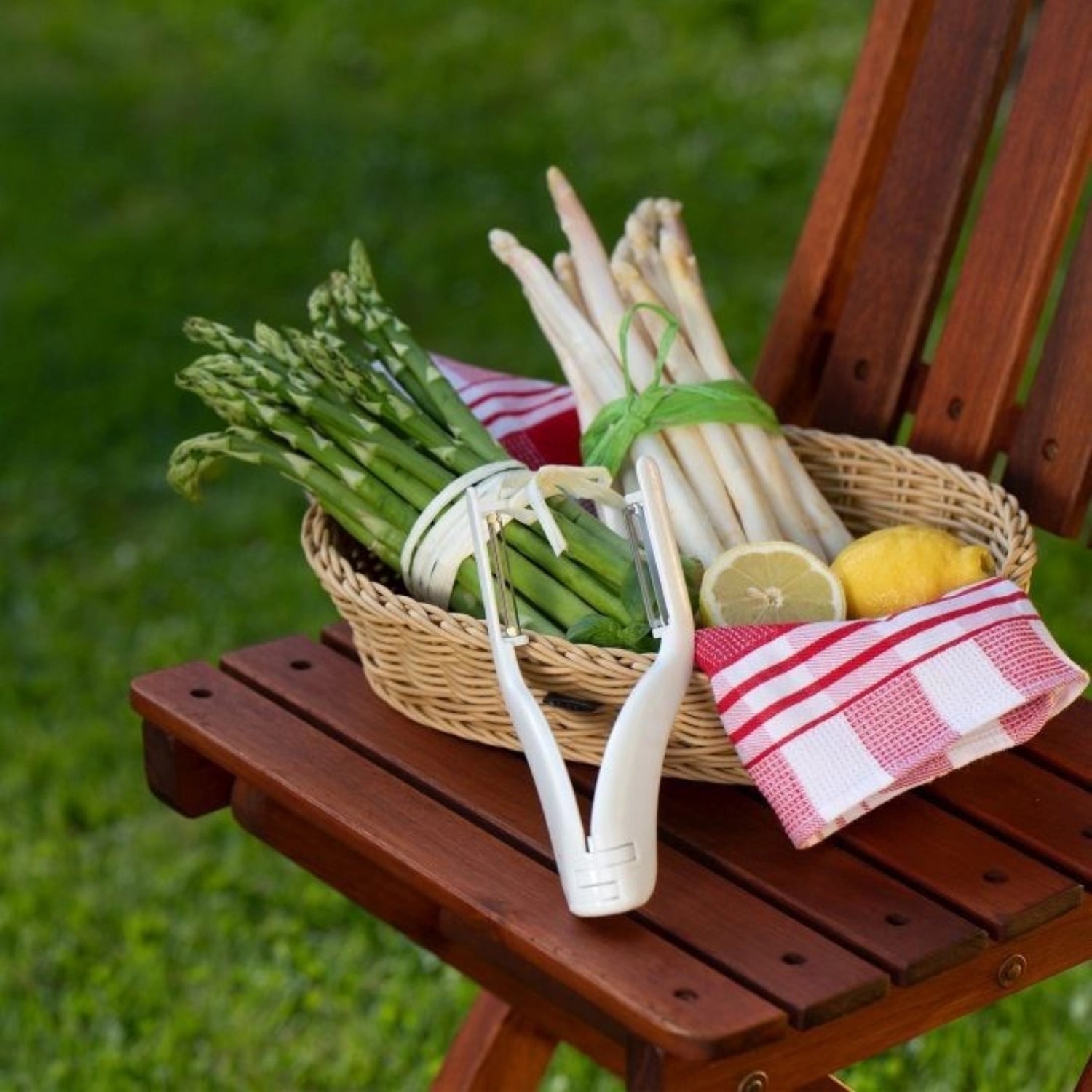 Star di pelapaggio vegetale e doppio pelapatrice KS, 19x6.5x4cm