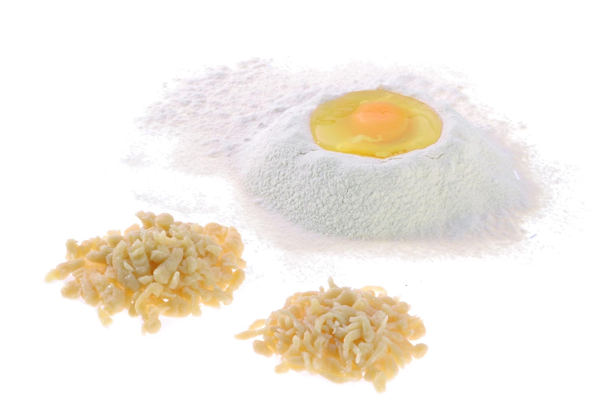 Robuster Spätzlehobel von Westmark, ideal für Knöpfle. Masse: 32x11x6,5 cm. Perfekt für hausgemachte Spätzle und einfache Handhabung.