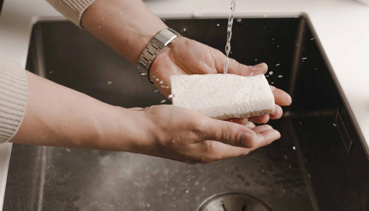 2er Set Kokos-Schwamm 11.5 x 7 cm H2 cm