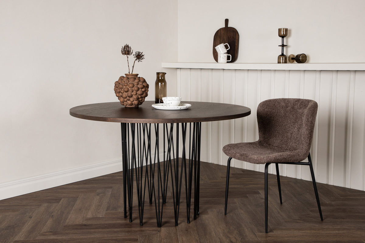 Stone Tisch in Mokka präsentiert im Onlineshop von KAQTU Design AG. Esstisch ist von Furniture Fashion