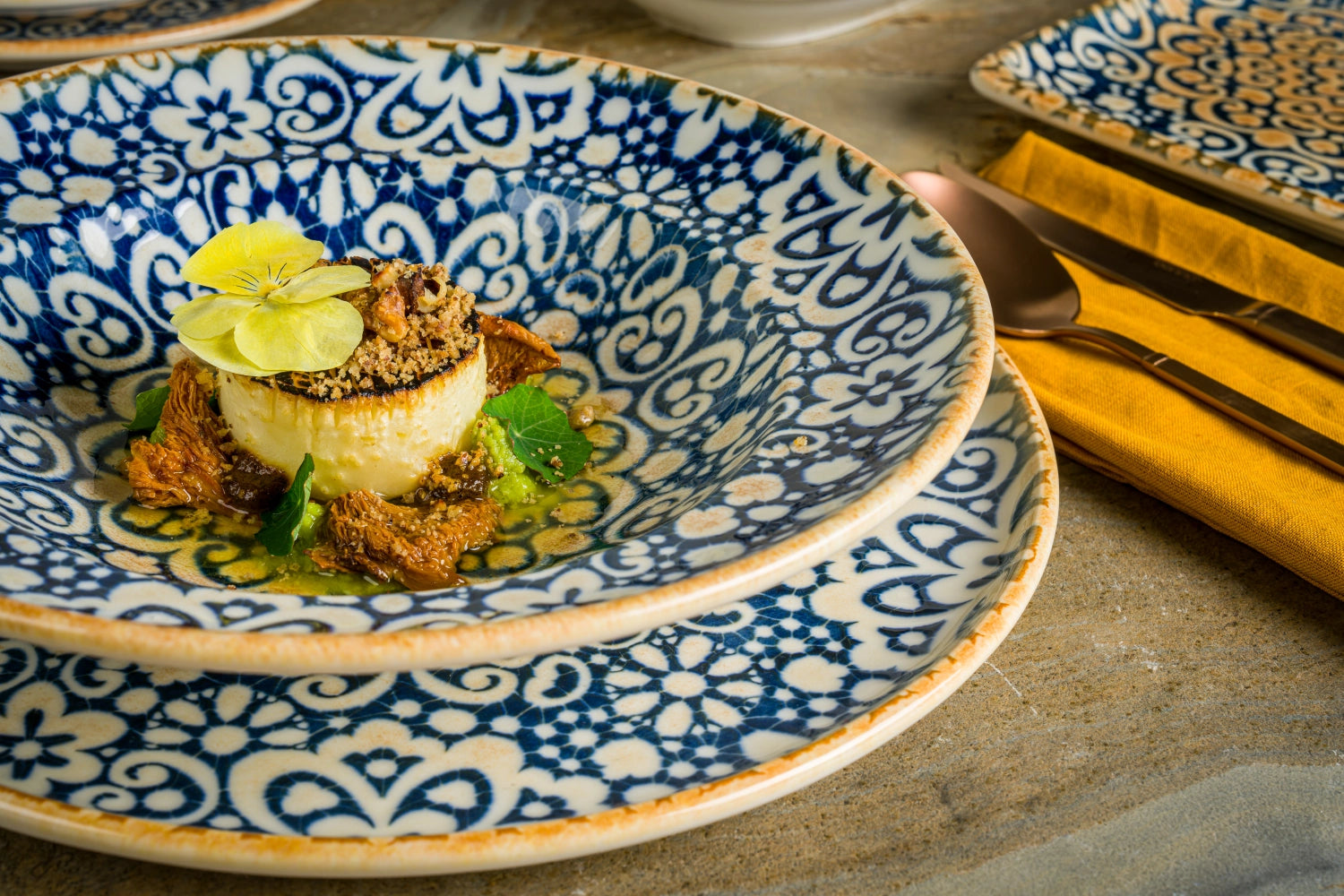 Alhambra gourmet plate deep d9cm 50ml