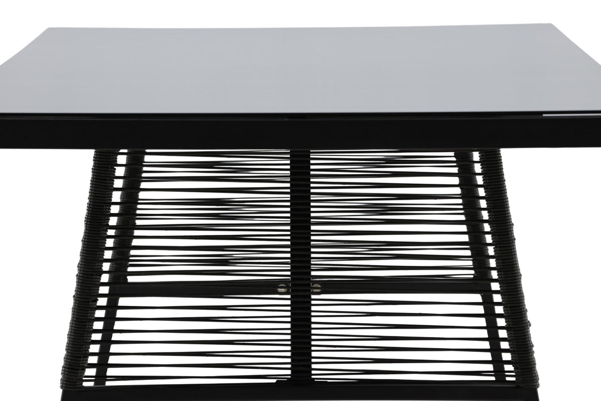 Tisch Dallas in Schwarz präsentiert im Onlineshop von KAQTU Design AG. Gartentisch ist von Venture Home