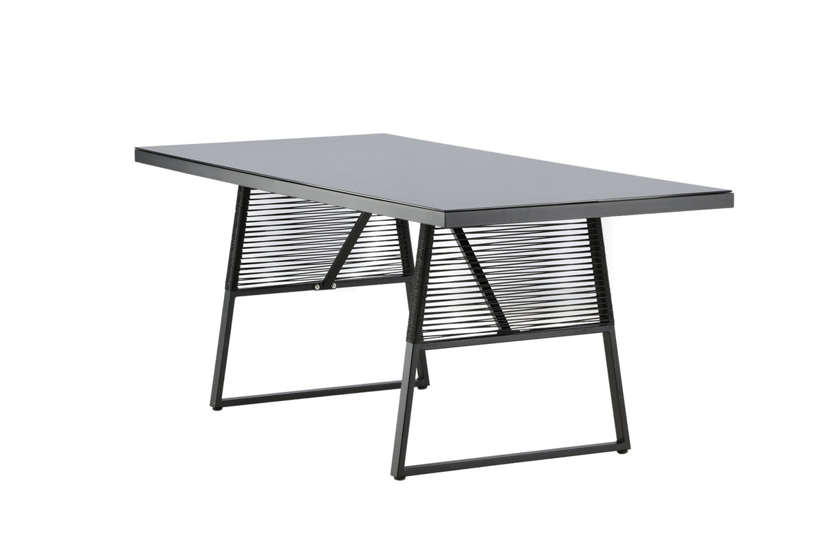 Tisch Dallas in Schwarz präsentiert im Onlineshop von KAQTU Design AG. Gartentisch ist von Venture Home