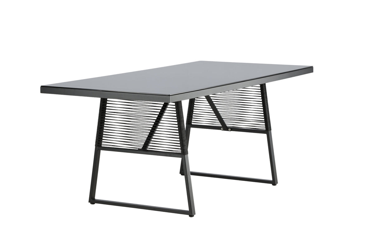 Tisch Dallas in Schwarz präsentiert im Onlineshop von KAQTU Design AG. Gartentisch ist von Venture Home