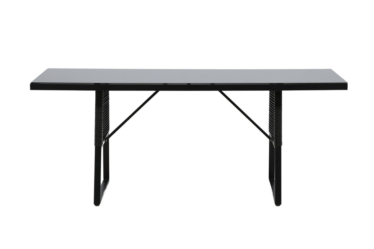 Tisch Dallas in Schwarz präsentiert im Onlineshop von KAQTU Design AG. Gartentisch ist von Venture Home