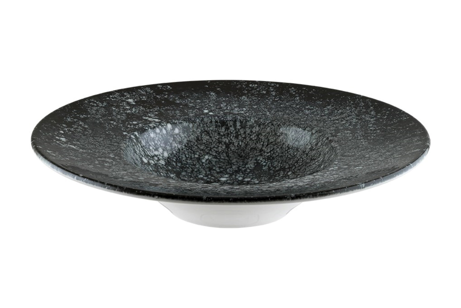 Cosmos Black Banquet plate deep 28cm 400ml