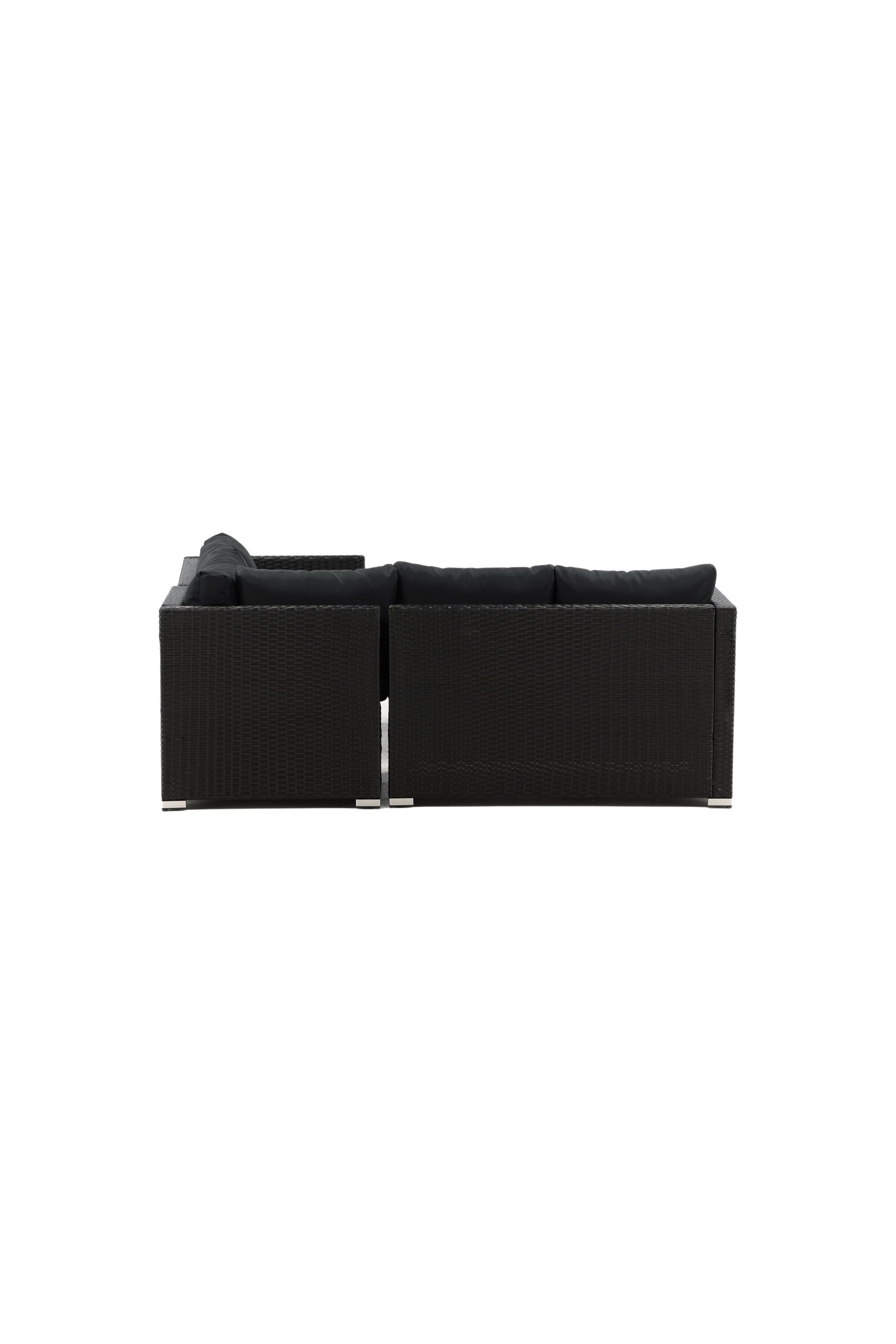 Kuba Ecksofa Outdoorset 70cm in Schwarz präsentiert im Onlineshop von KAQTU Design AG. Loungeset ist von Venture Home