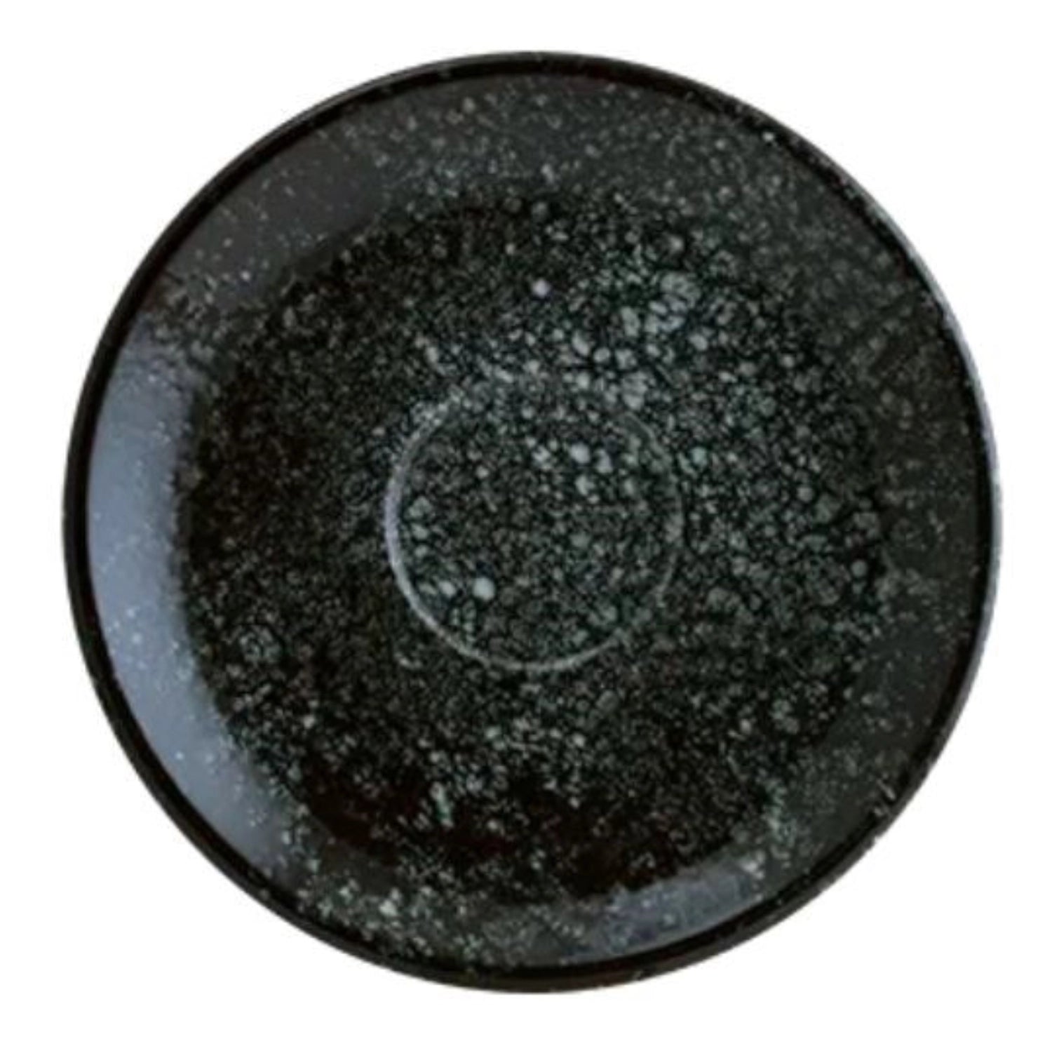 Piattino da caffè Gourmet Nero Cosmos D12 cm
