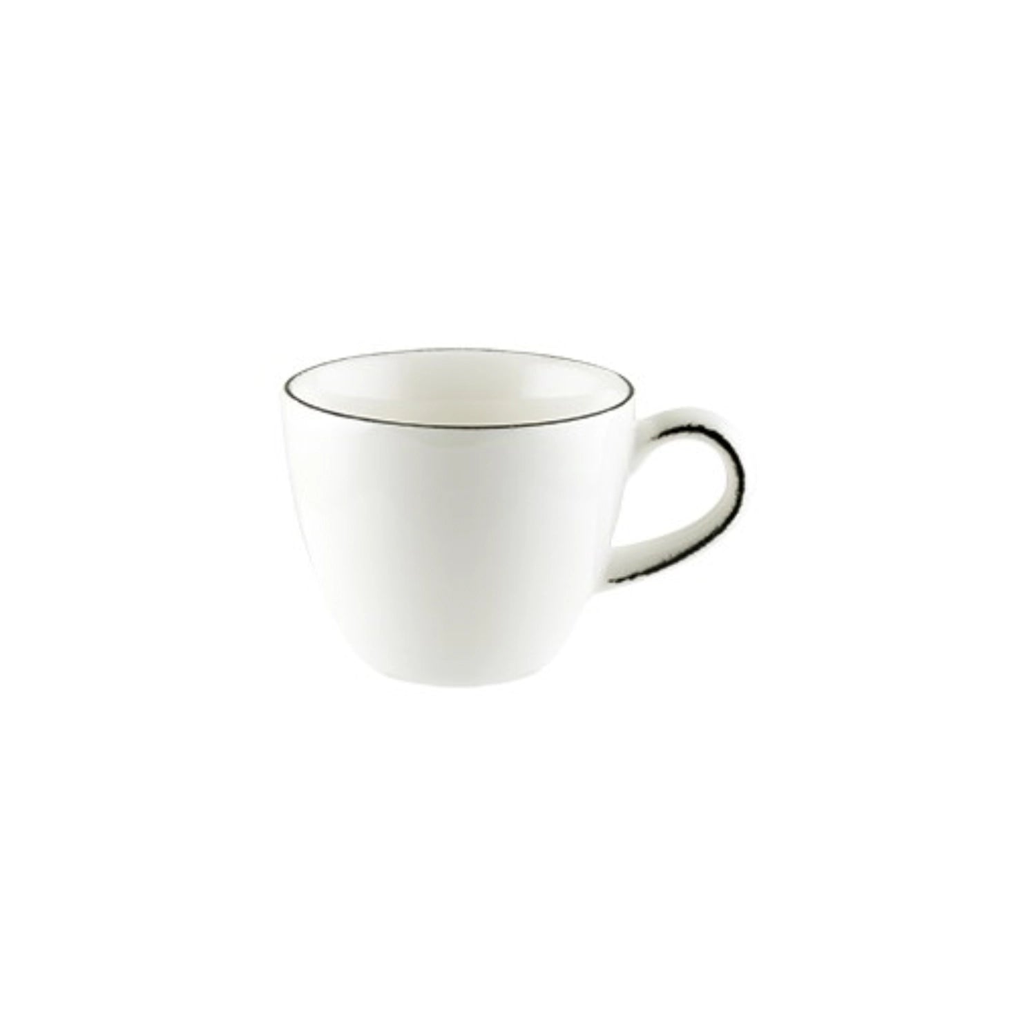 Retro Black Rita Espressotasse 80ml weiss