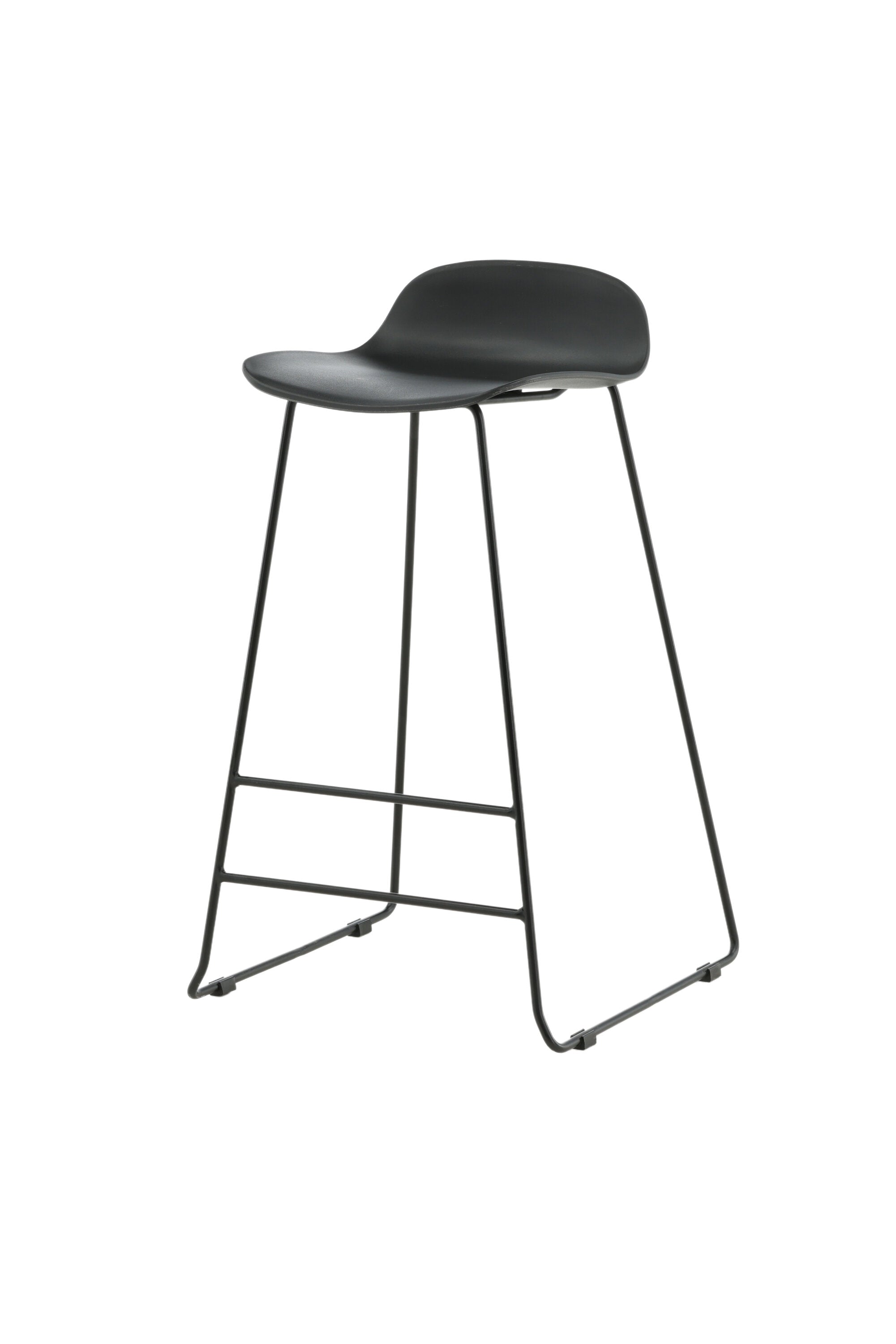 Wave Barstuhl in Schwarz präsentiert im Onlineshop von KAQTU Design AG. Barstuhl ist von Venture Home