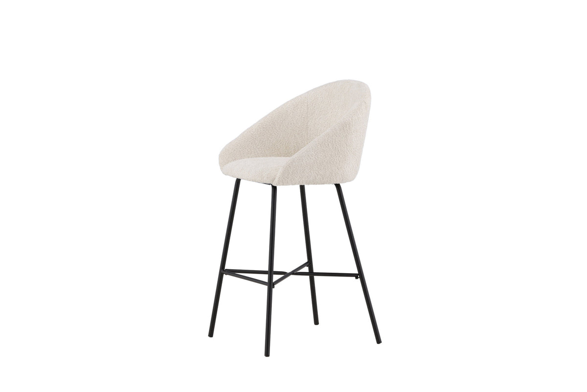 Velvet Barstuhl in Weiss präsentiert im Onlineshop von KAQTU Design AG. Barstuhl ist von Venture Home