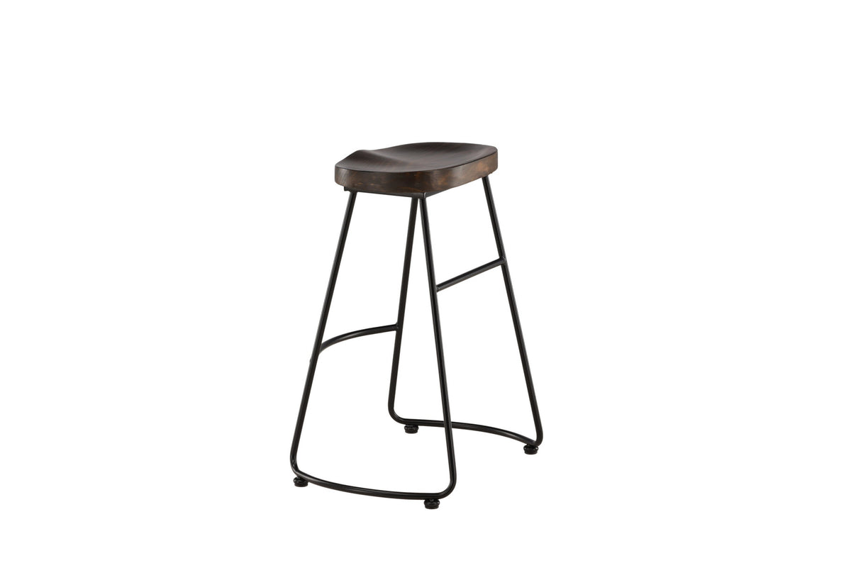 Ozark Barstuhl in Schwarz präsentiert im Onlineshop von KAQTU Design AG. Barhocker ist von Venture Home