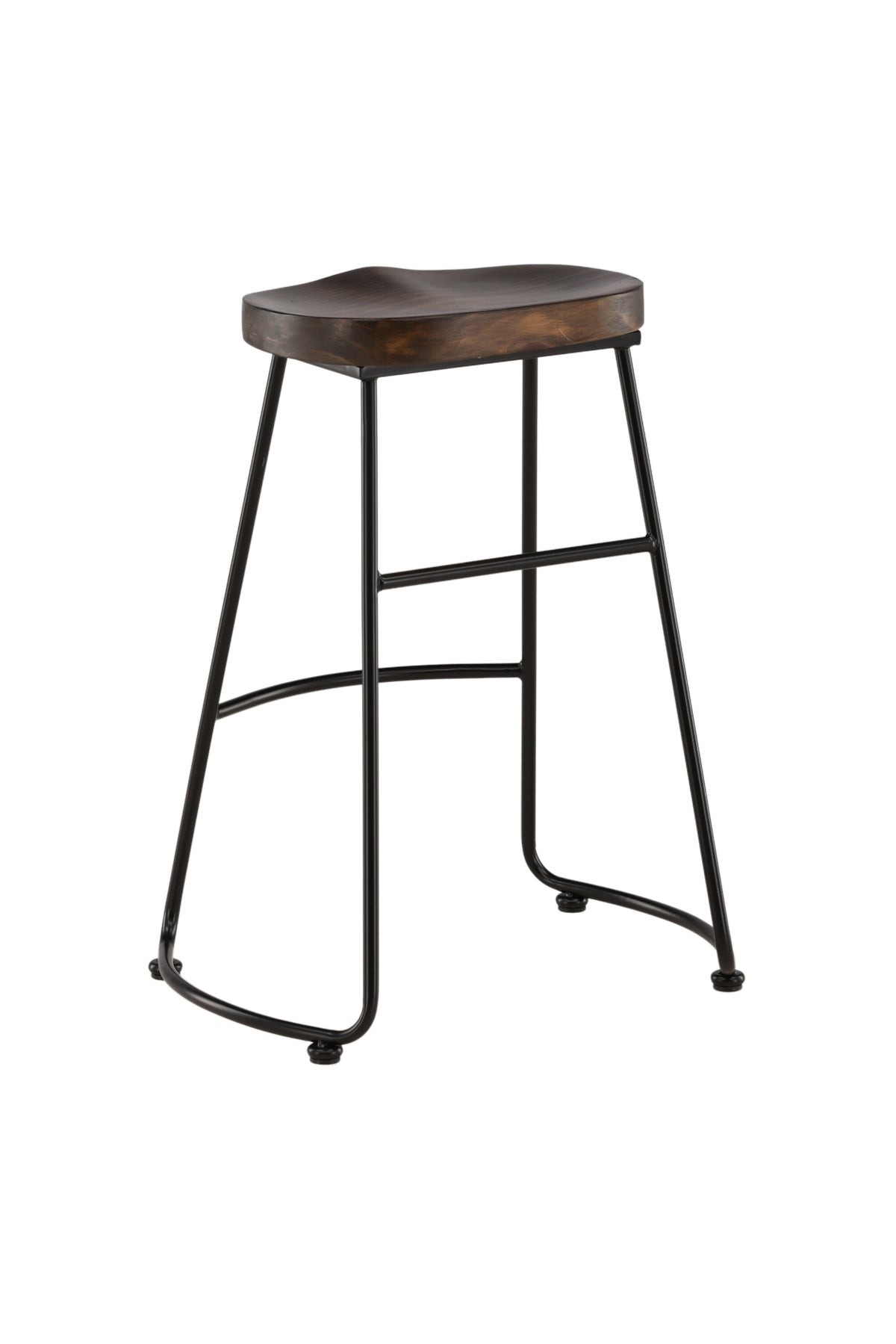 Ozark Barstuhl in Schwarz präsentiert im Onlineshop von KAQTU Design AG. Barhocker ist von Venture Home
