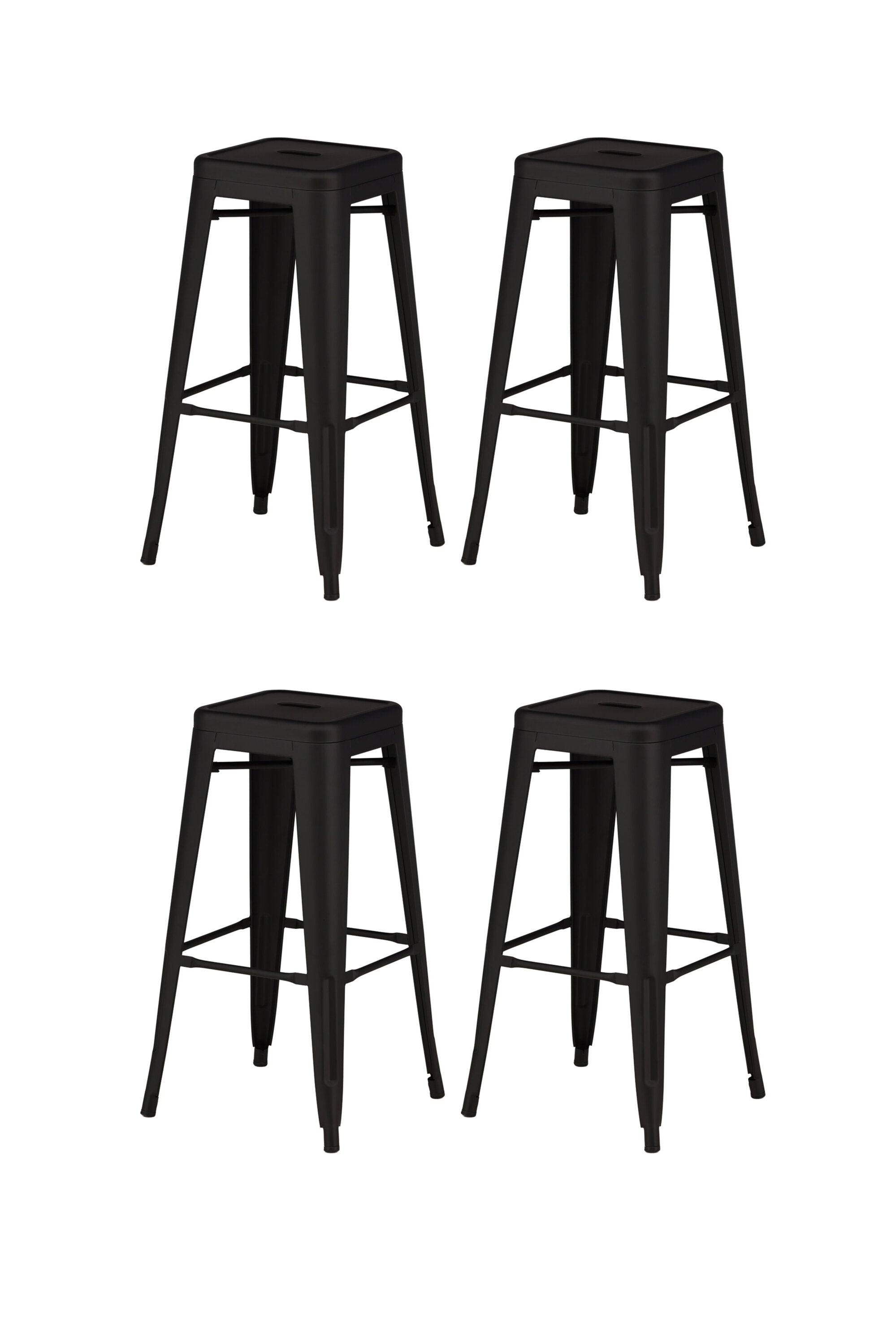 Tempe Barstuhl in Schwarz präsentiert im Onlineshop von KAQTU Design AG. Barhocker ist von Venture Home