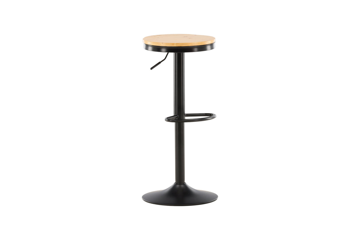 Conway Barstuhl in Schwarz präsentiert im Onlineshop von KAQTU Design AG. Barhocker ist von Venture Home