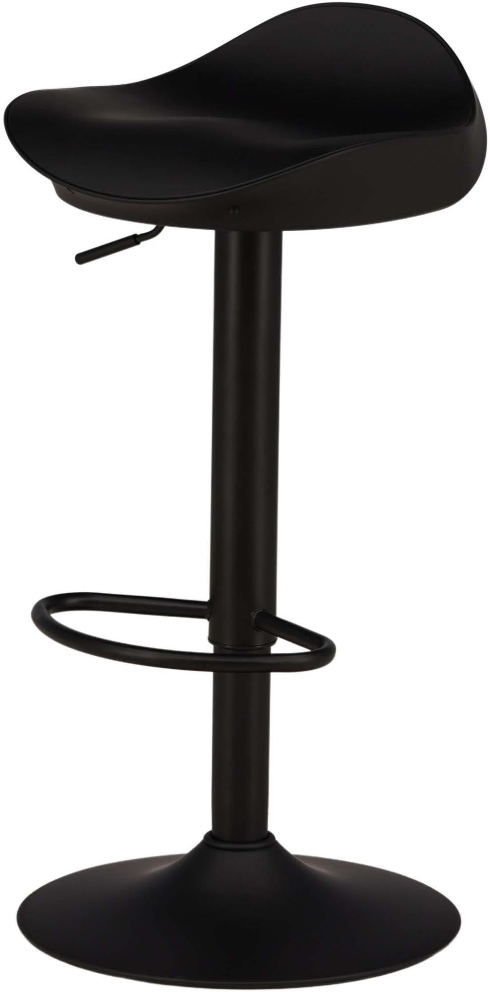 Der Adesto Barstuhl von Venture Home: Zeitloses Design, stabiler Stahlfuss, pflegeleichter Komfort, ideal für gesellige Momente.