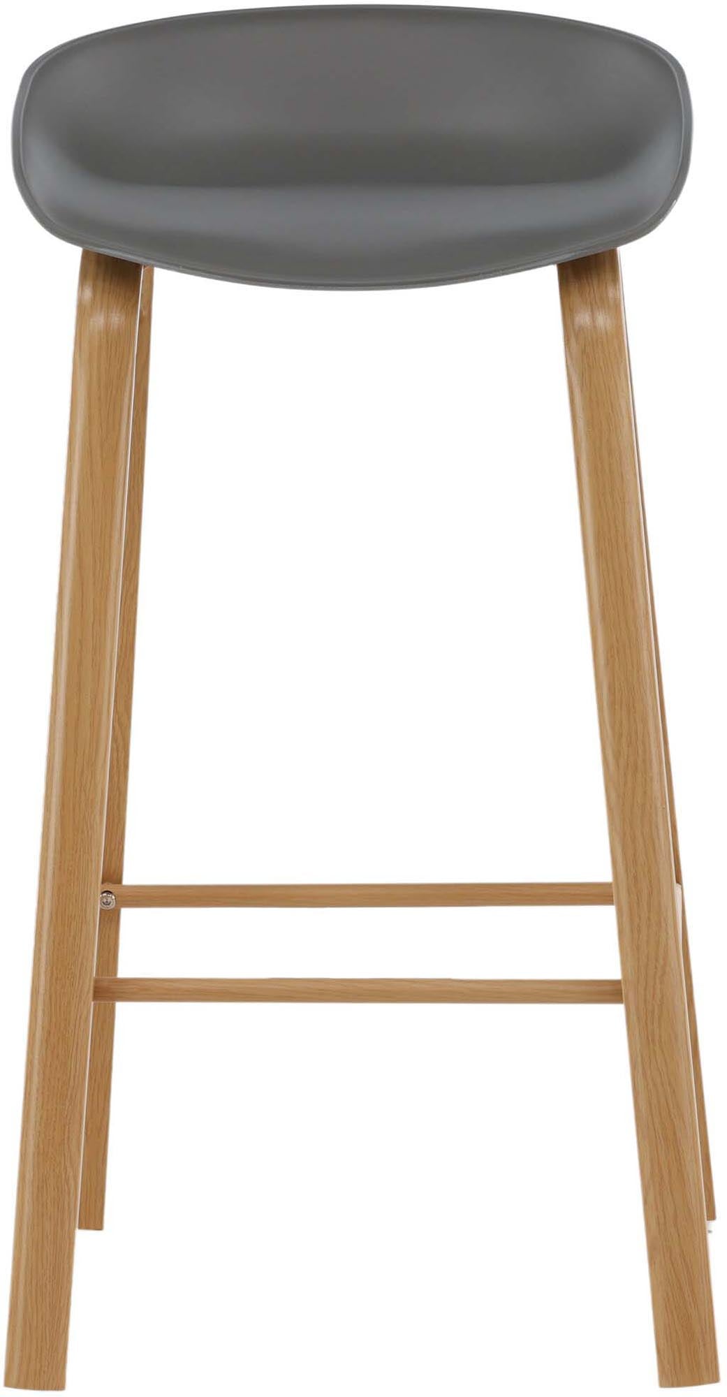 Decatur Barstuhl in Grau präsentiert im Onlineshop von KAQTU Design AG. Barstuhl ist von Venture Home