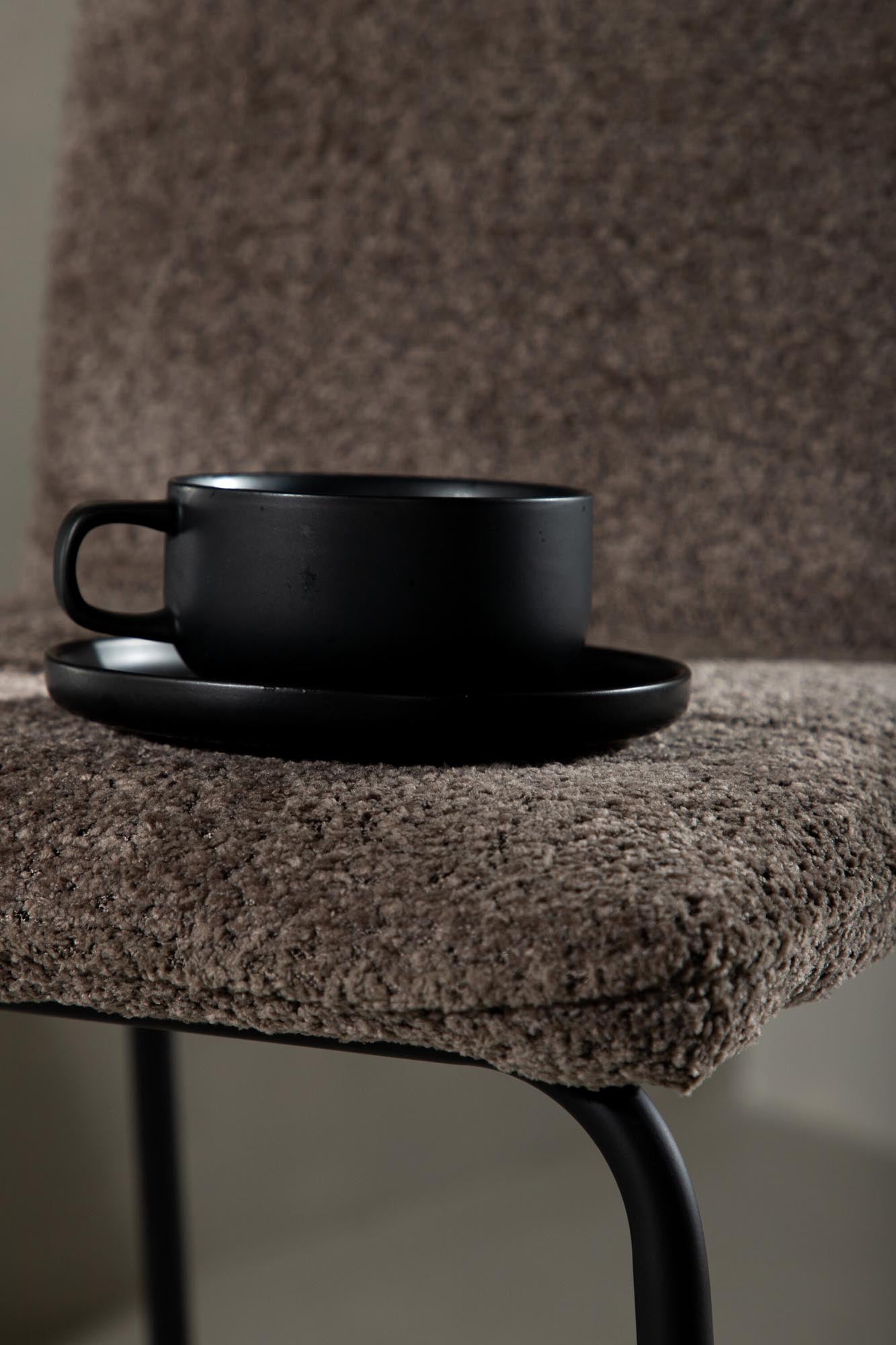 Moderner Bisbee Barstuhl von Venture Home: Skandinavisches Design, gepolsterte Mikrofaser, stabile Stahlfüße – ideal für Esstische und Hausbars.