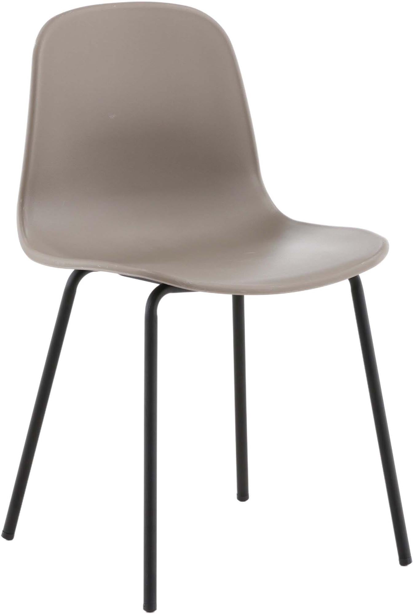 Erleben Sie den Arctic Stuhl von Venture Home: Elegantes Schwarz, ergonomische Form und pflegeleichte Materialien für stilvolle Esszimmer.