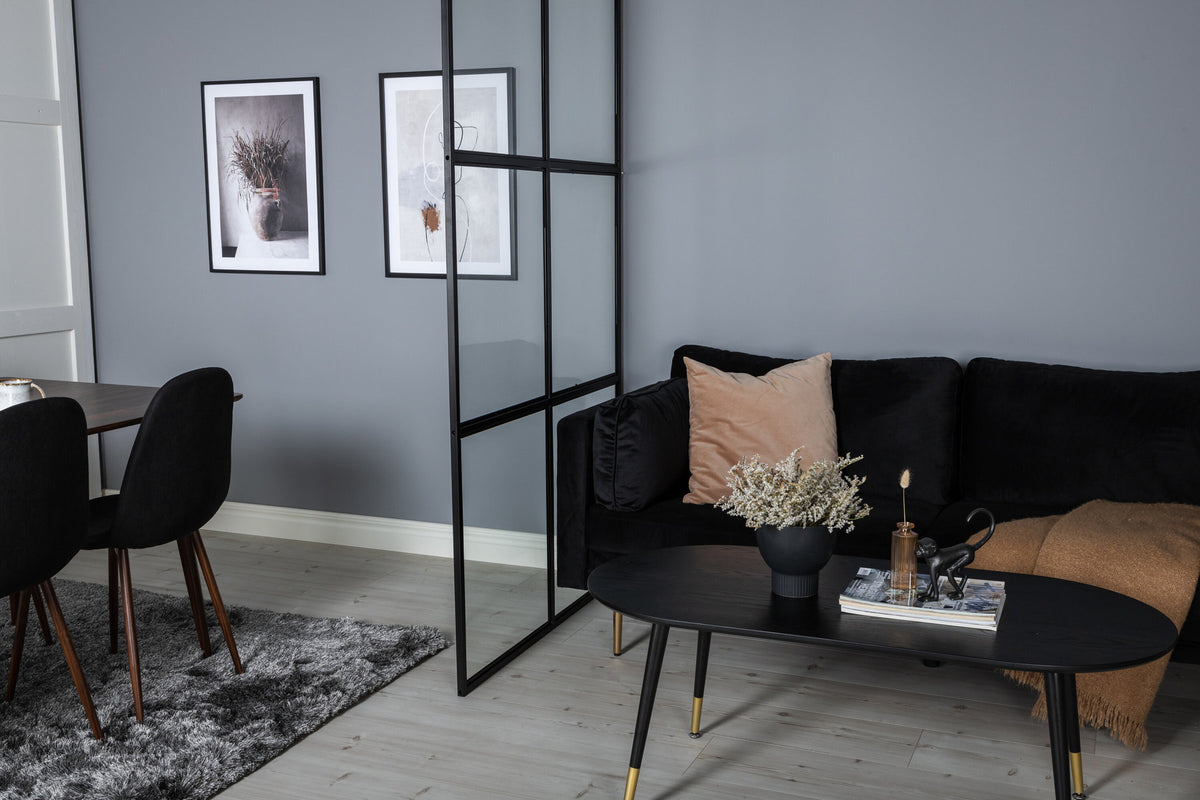 Leif Raumtrenner in Schwarz präsentiert im Onlineshop von KAQTU Design AG. Raumtrenner ist von Venture Home