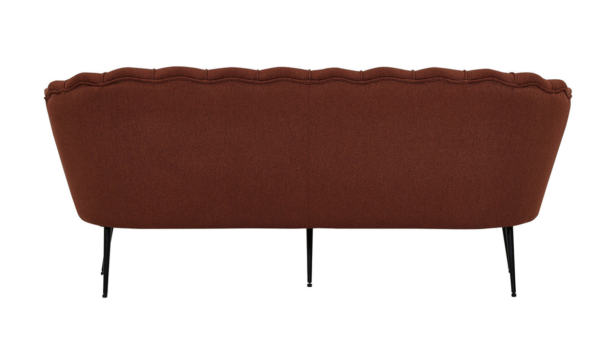 Calais Sofa in Rot präsentiert im Onlineshop von KAQTU Design AG. 3er Sofa ist von Venture Home