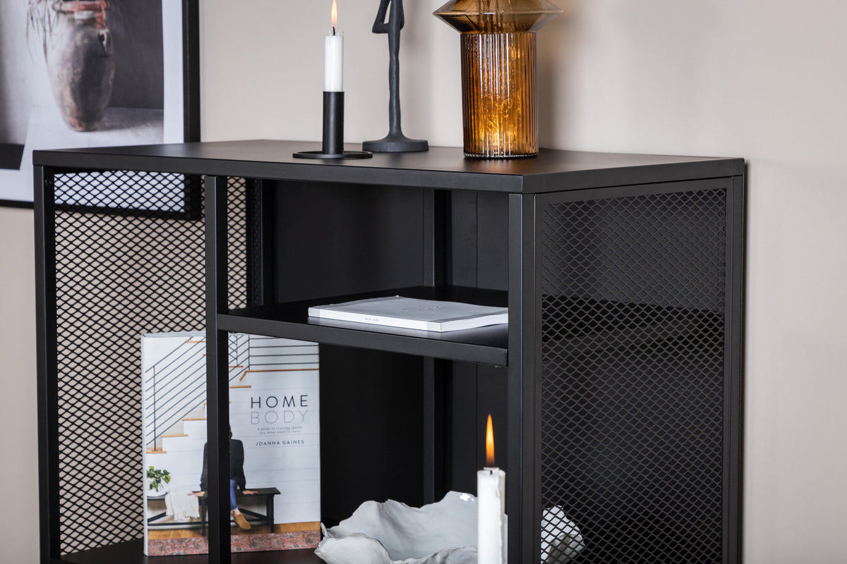 Mischa Regal in Schwarz präsentiert im Onlineshop von KAQTU Design AG. Standregal ist von Venture Home