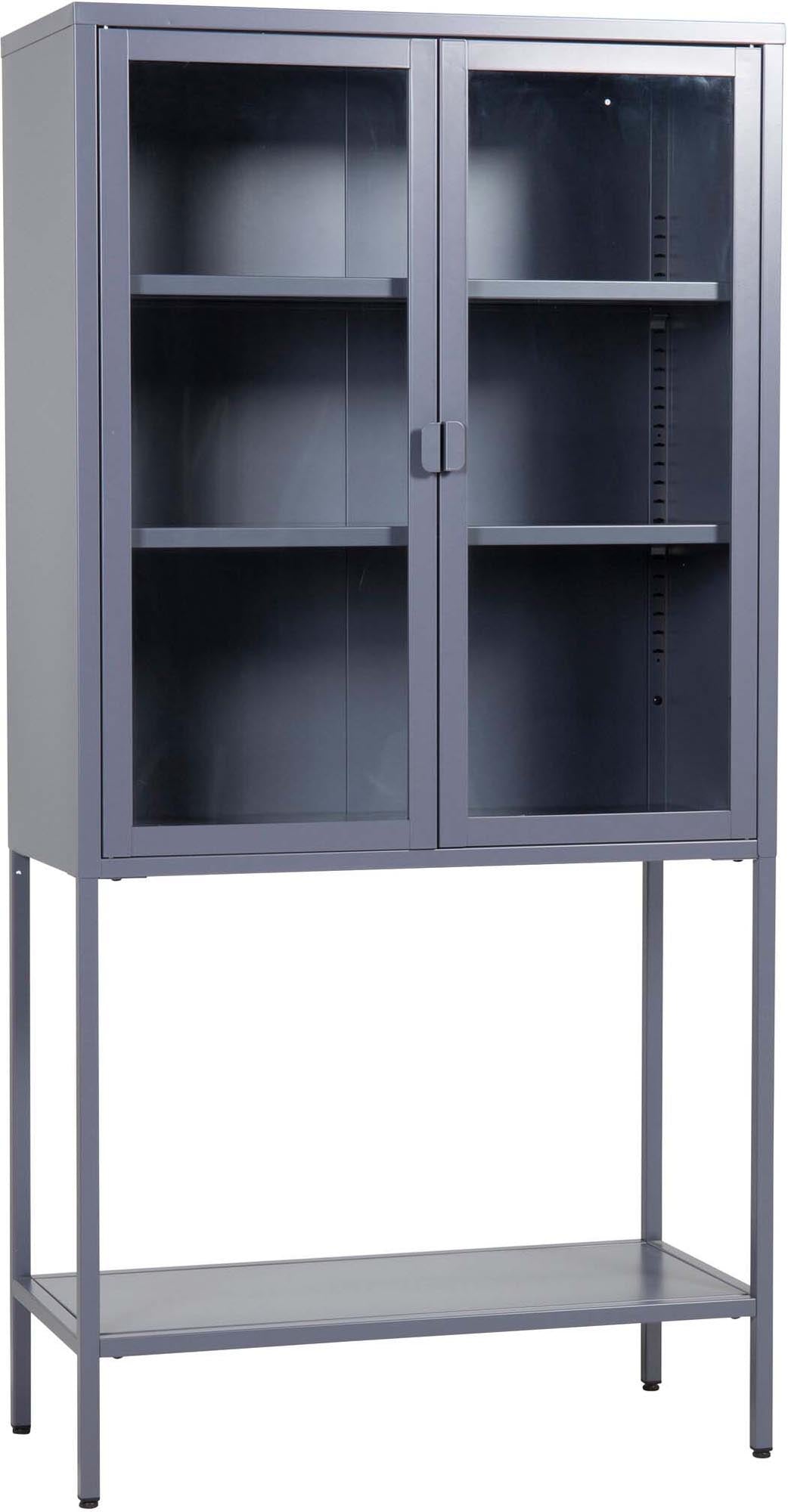 Mischa Kabinett in Grau präsentiert im Onlineshop von KAQTU Design AG. Cabinet ist von Venture Home