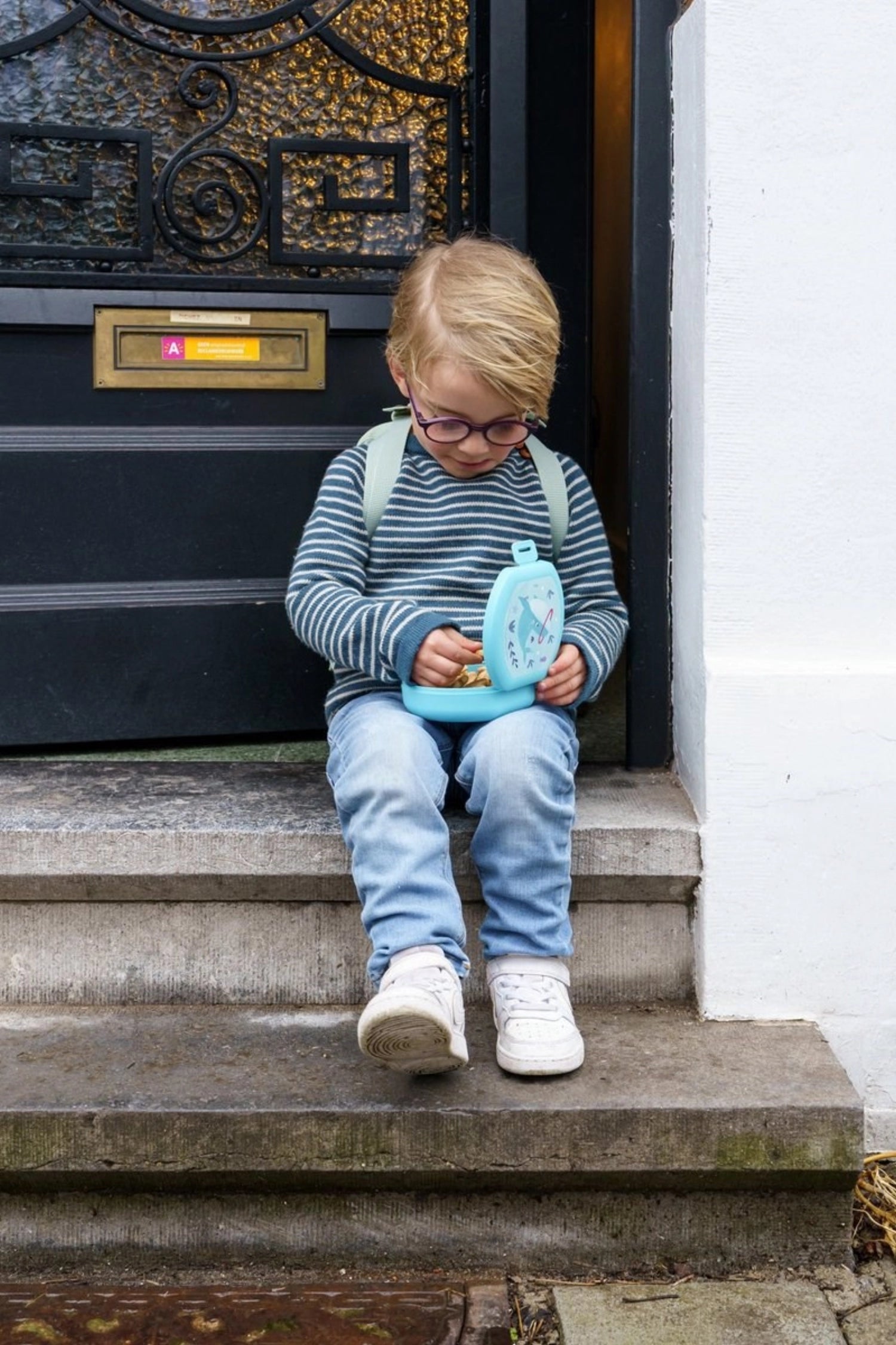 Sealife Cookiebox Wal 112x110x40 light blue