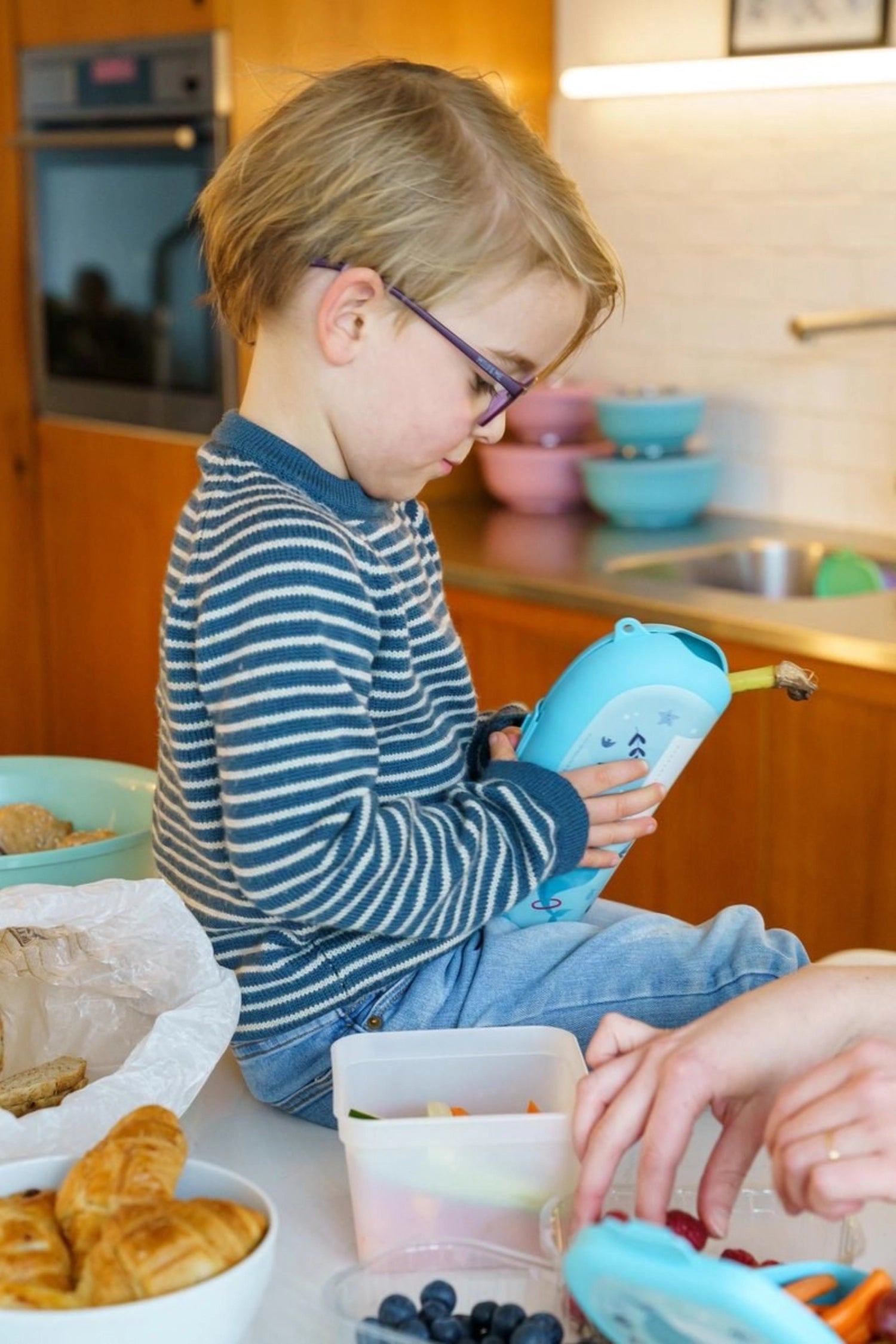 Sealife Bananen Box Wal 223x90x50 light blue