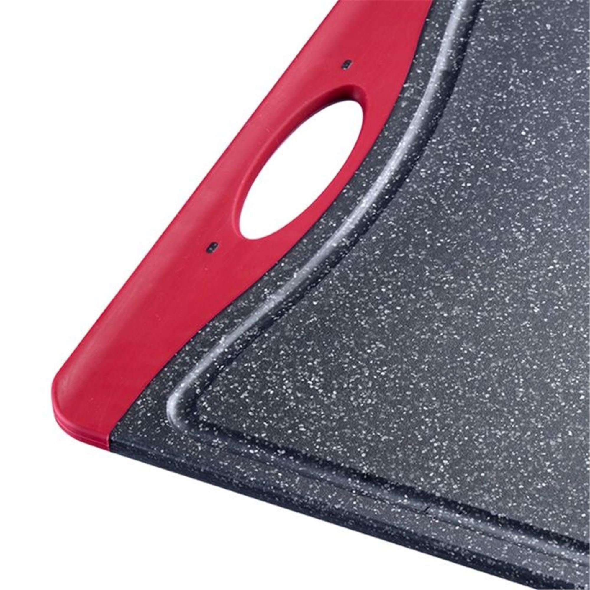 Rutschfestes Schneidebrett in Granitoptik, 43x31x1cm, von Westmark. Ideal für sicheres Schneiden und vielseitige Küchenanwendungen.