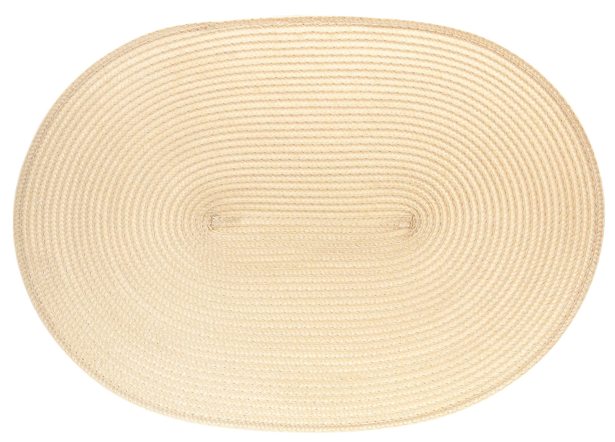Entdecken Sie das stilvolle Tischset oval natur 45x31cm von Continenta. Pflegeleicht, rutschfest und ideal für jeden Anlass. Schützen Sie Ihren Tisch!