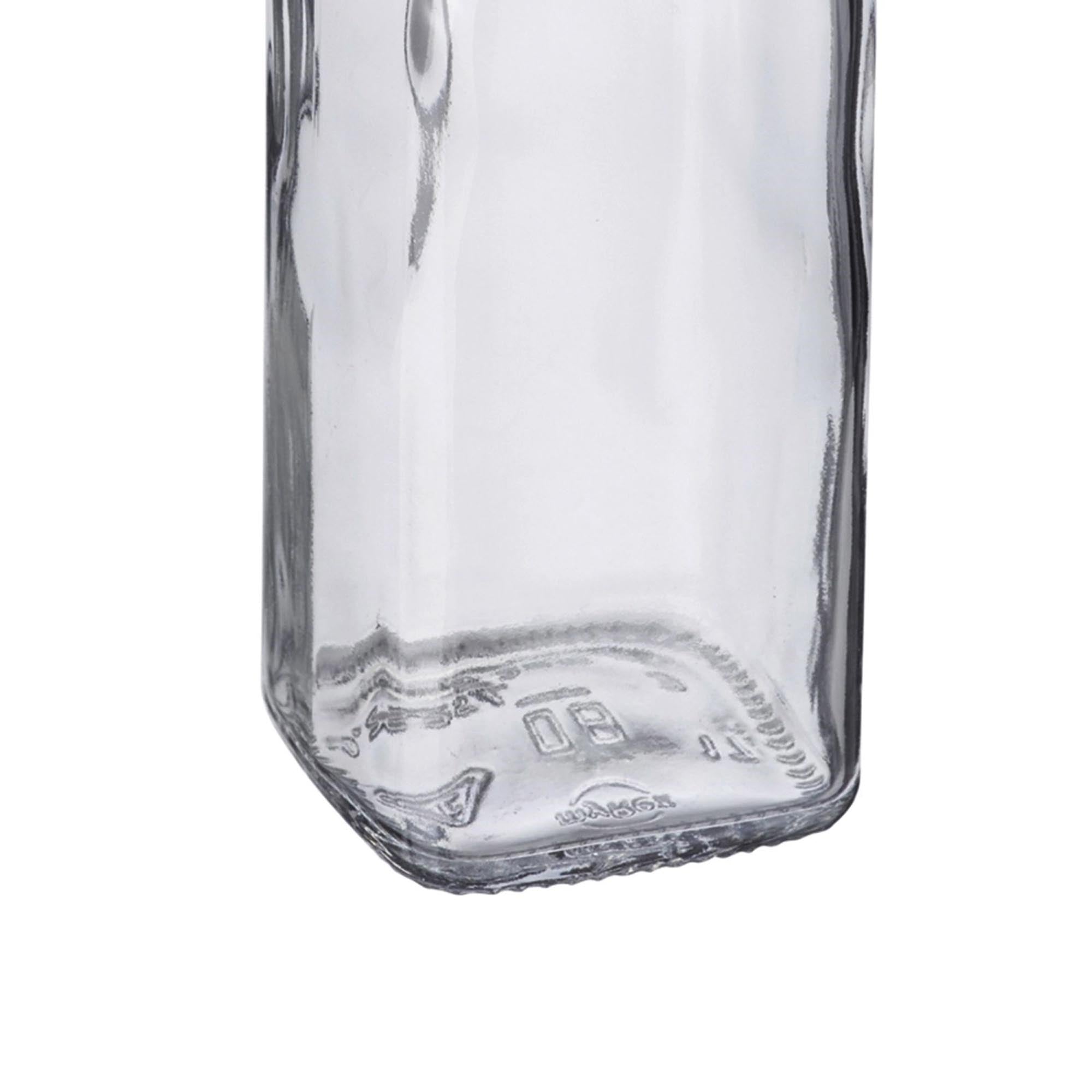 Elegante 250ml Bügelverschlussflasche von Westmark, ideal für Getränke, mit praktischem Anhänger zur individuellen Beschriftung.