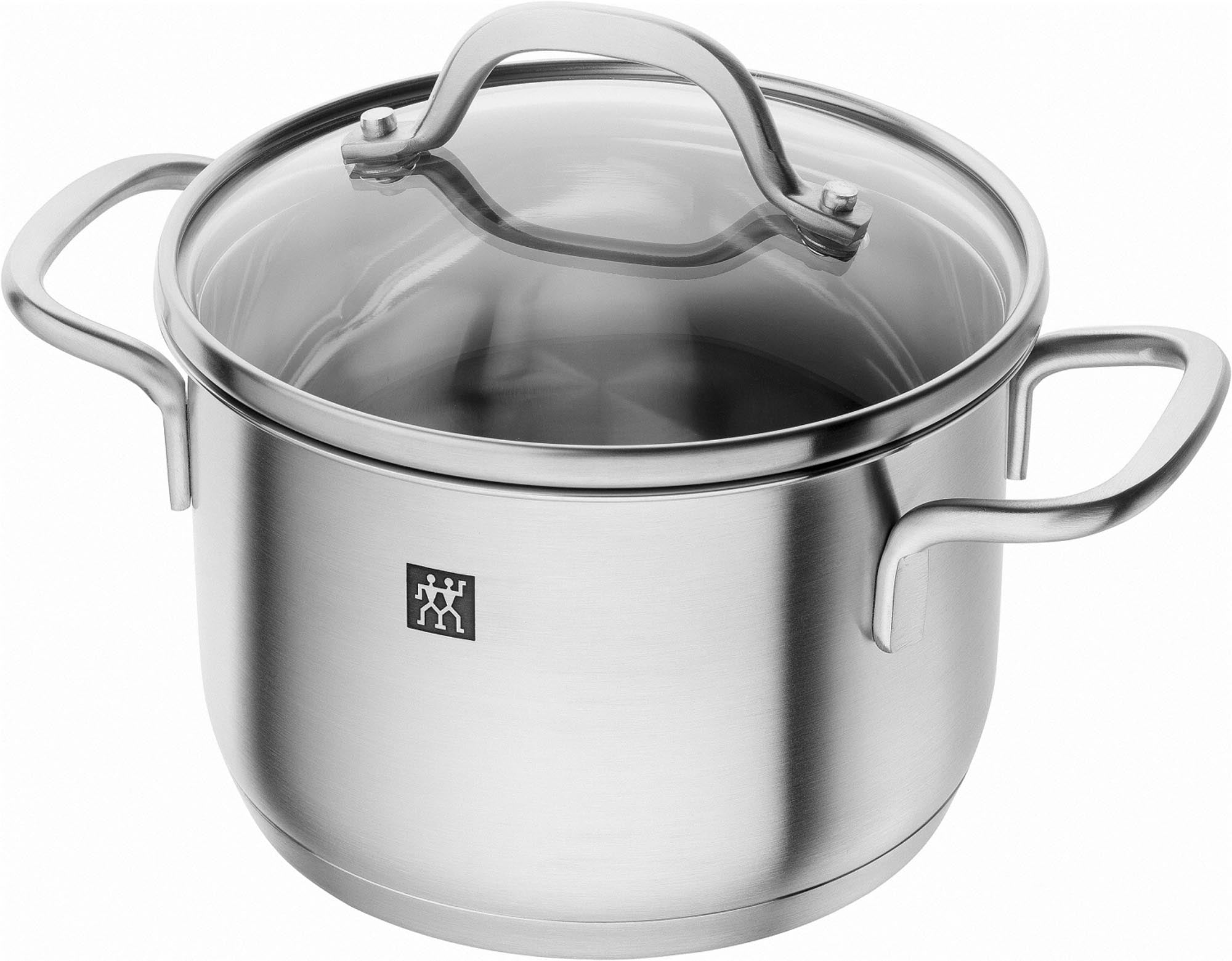 Zwilling Pico Kochtopf hoch, 1.4L, 14cm in Silber präsentiert im Onlineshop von KAQTU Design AG. Pfanne/Topf ist von Zwilling Kitchen
