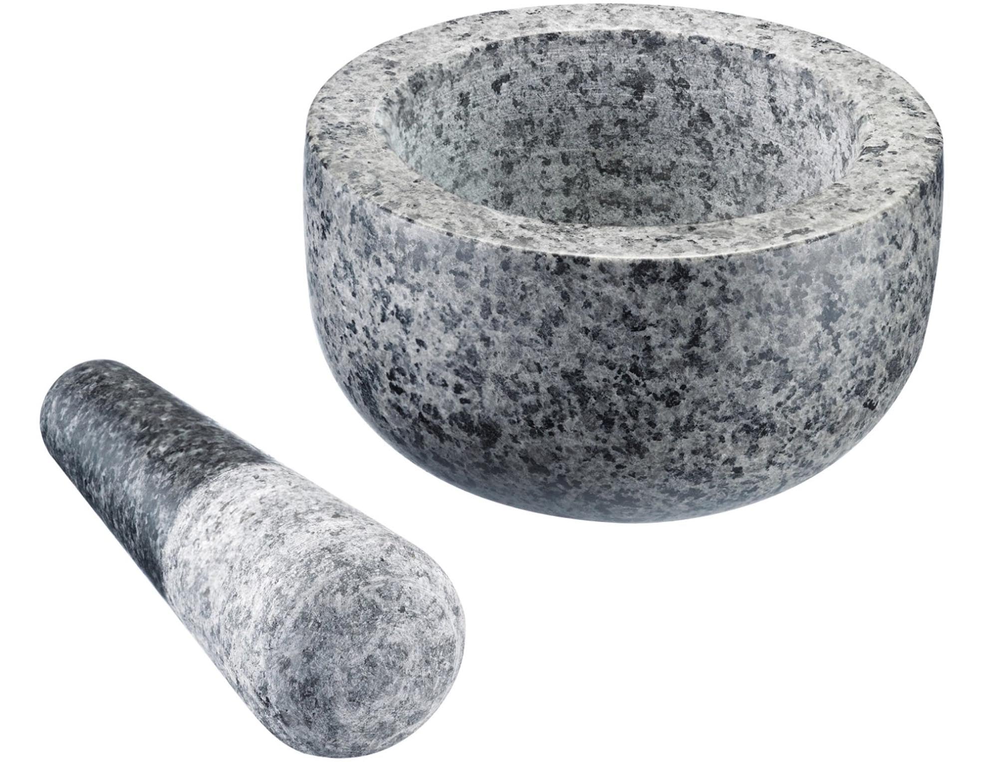 Entdecken Sie den Westmark Mörser aus Granit (D13cm, H7cm) – ideal zum Zerstoßen von Gewürzen, Kräutern und Nüssen. Robust, langlebig und stilvoll!