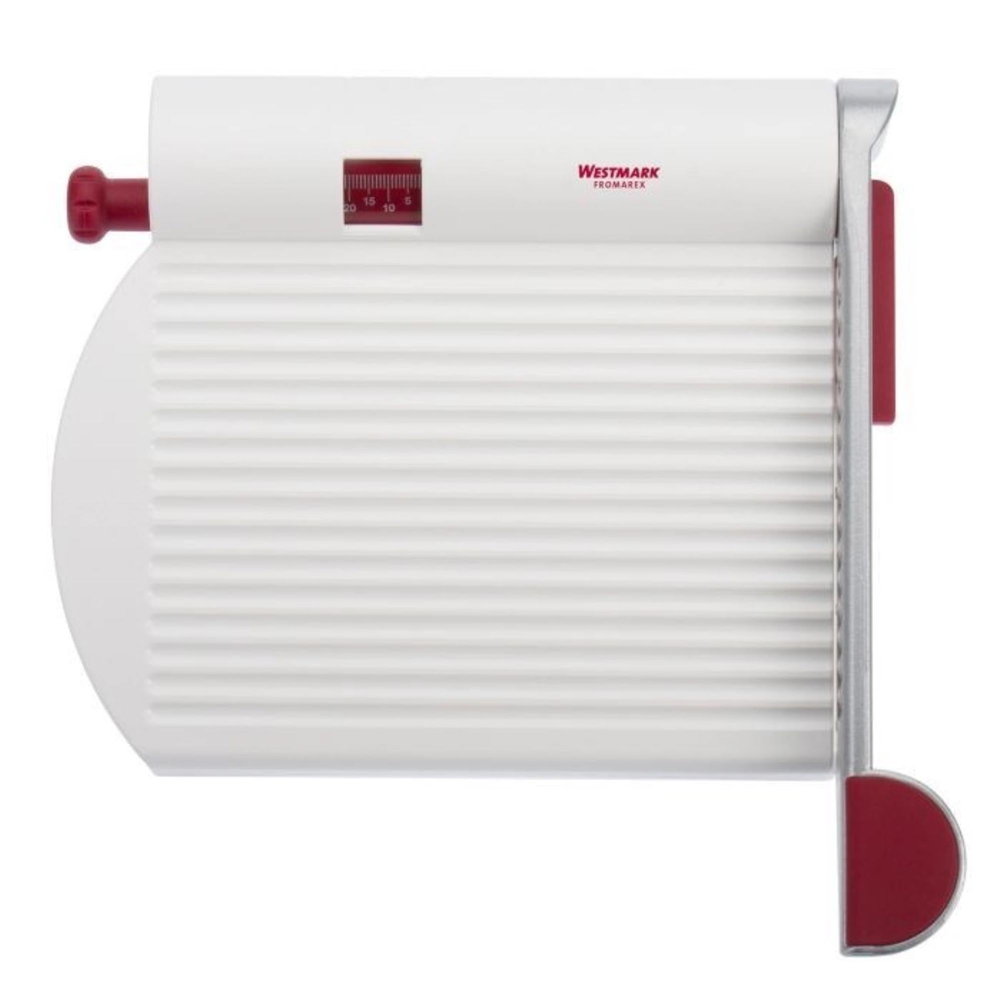 Retro Käseschneider Fromarex von Westmark, 23.5x23x5.5cm, für präzises Schneiden, robust, stilvoll und perfekt für Käseliebhaber.