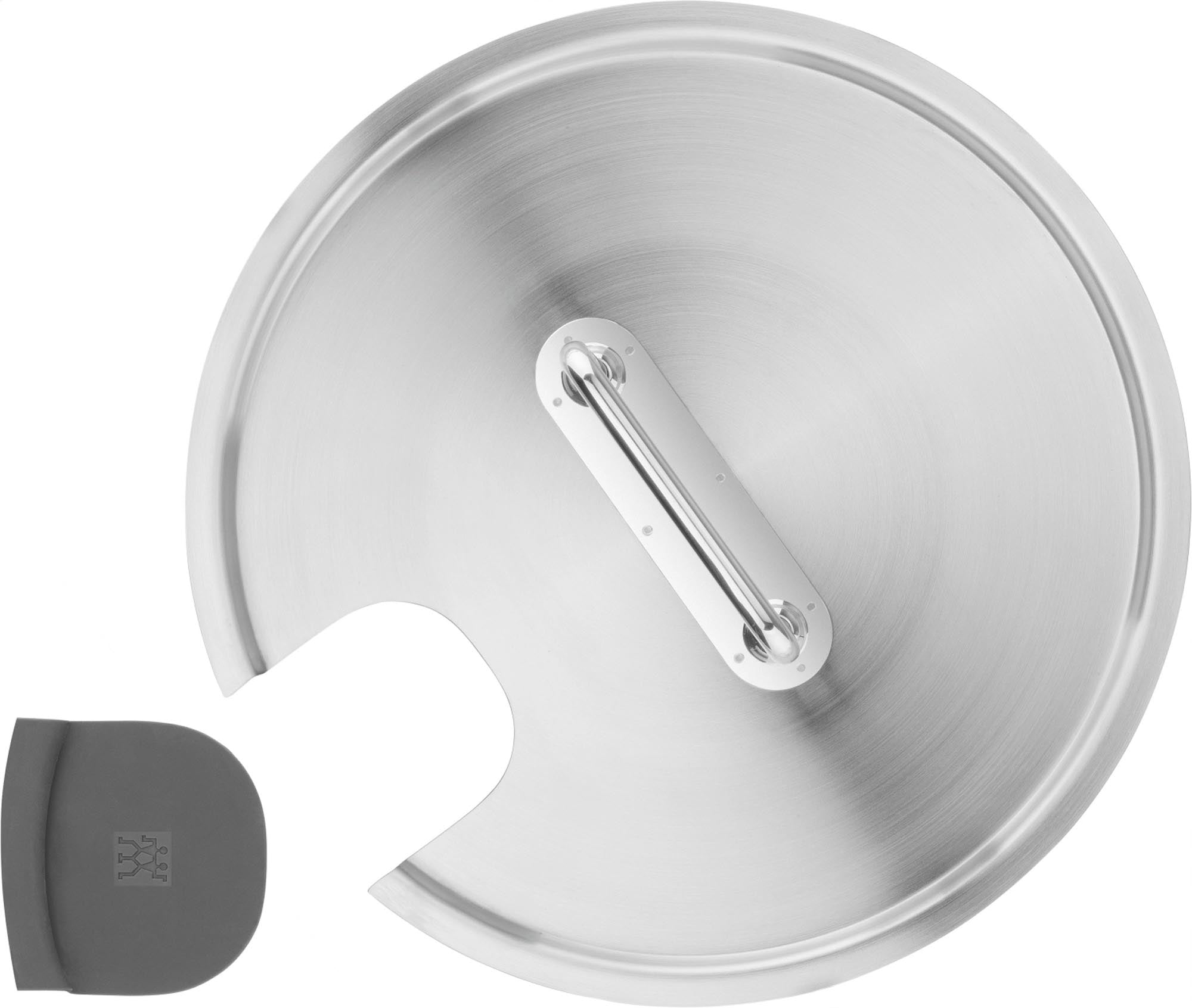 Präziser Sous-Vide Deckel aus 18/10 Edelstahl, Ø24cm. Ideal für gleichmäßige Garung und einfache Reinigung. Perfekt für Ihre Küche!