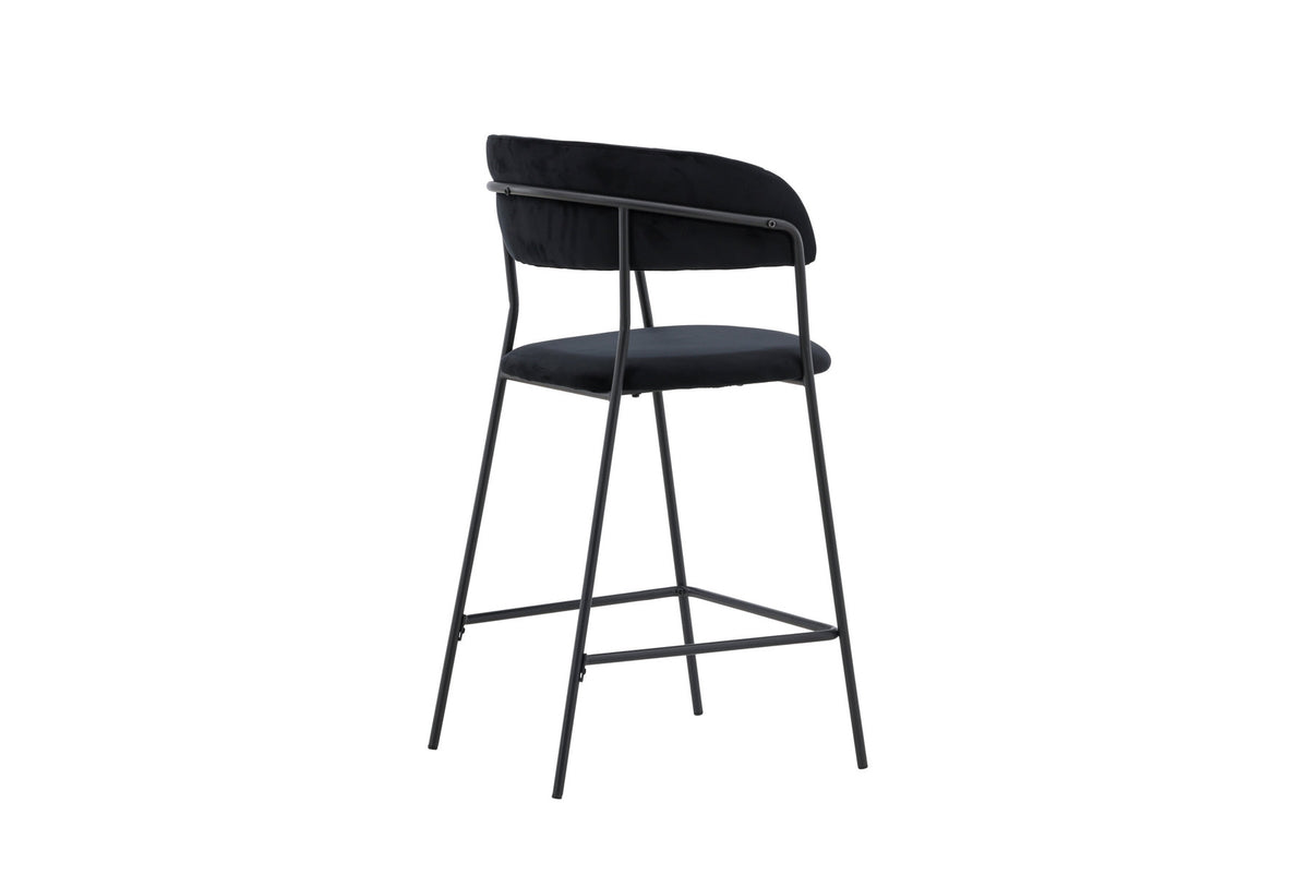 Lui Barstuhl in Schwarz präsentiert im Onlineshop von KAQTU Design AG. Barstuhl ist von Venture Home