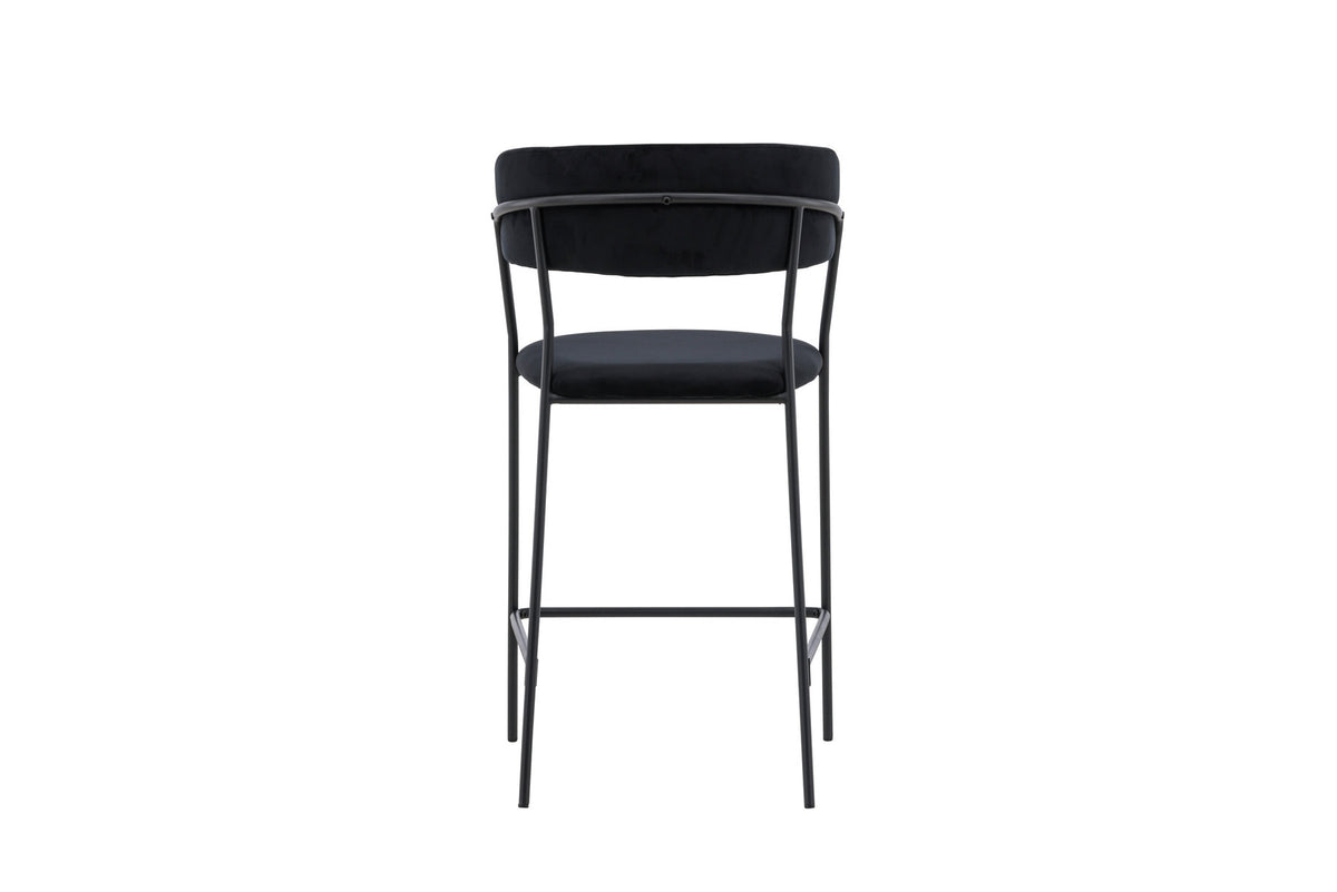 Lui Barstuhl in Schwarz präsentiert im Onlineshop von KAQTU Design AG. Barstuhl ist von Venture Home