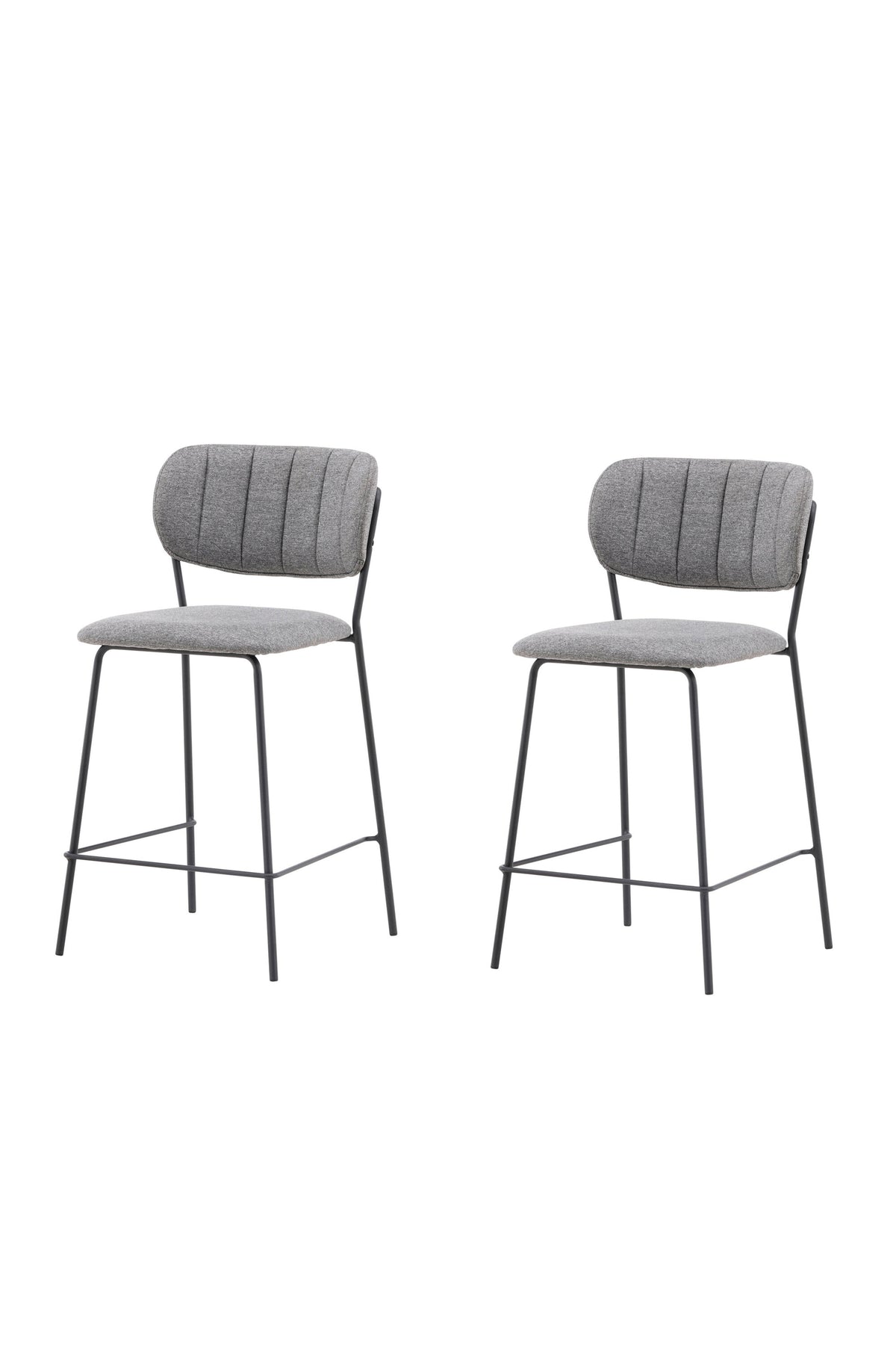 Glockenstuhl in Grau präsentiert im Onlineshop von KAQTU Design AG. Barstuhl ist von Venture Home