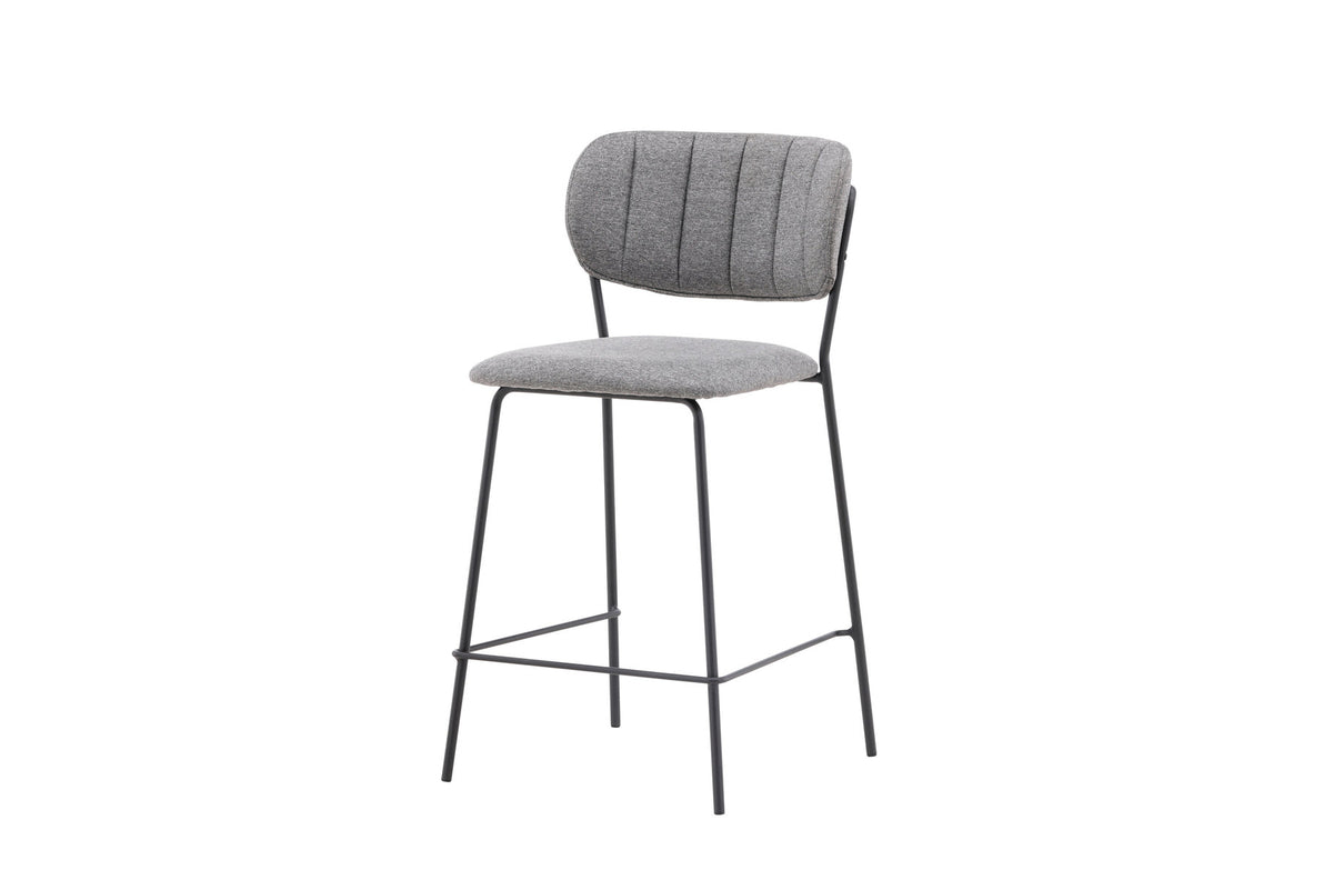 Glockenstuhl in Grau präsentiert im Onlineshop von KAQTU Design AG. Barstuhl ist von Venture Home