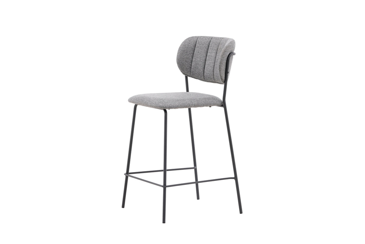 Glockenstuhl in Grau präsentiert im Onlineshop von KAQTU Design AG. Barstuhl ist von Venture Home