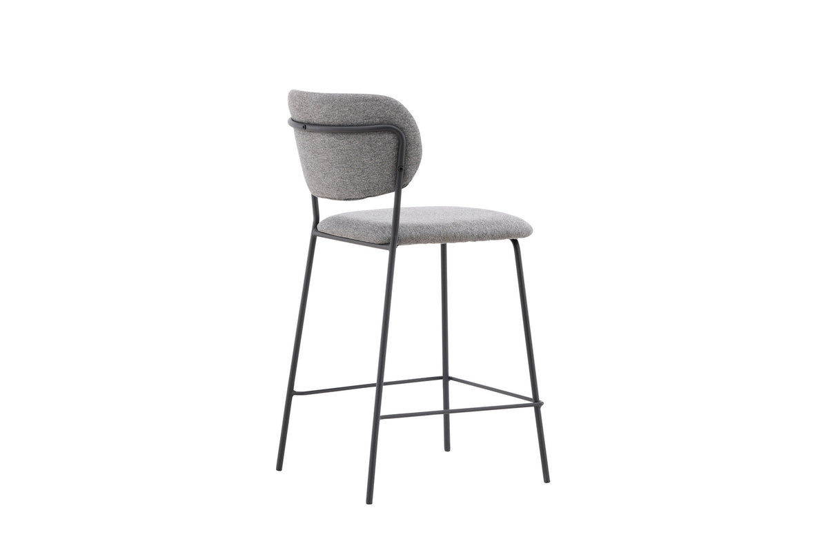 Glockenstuhl in Grau präsentiert im Onlineshop von KAQTU Design AG. Barstuhl ist von Venture Home